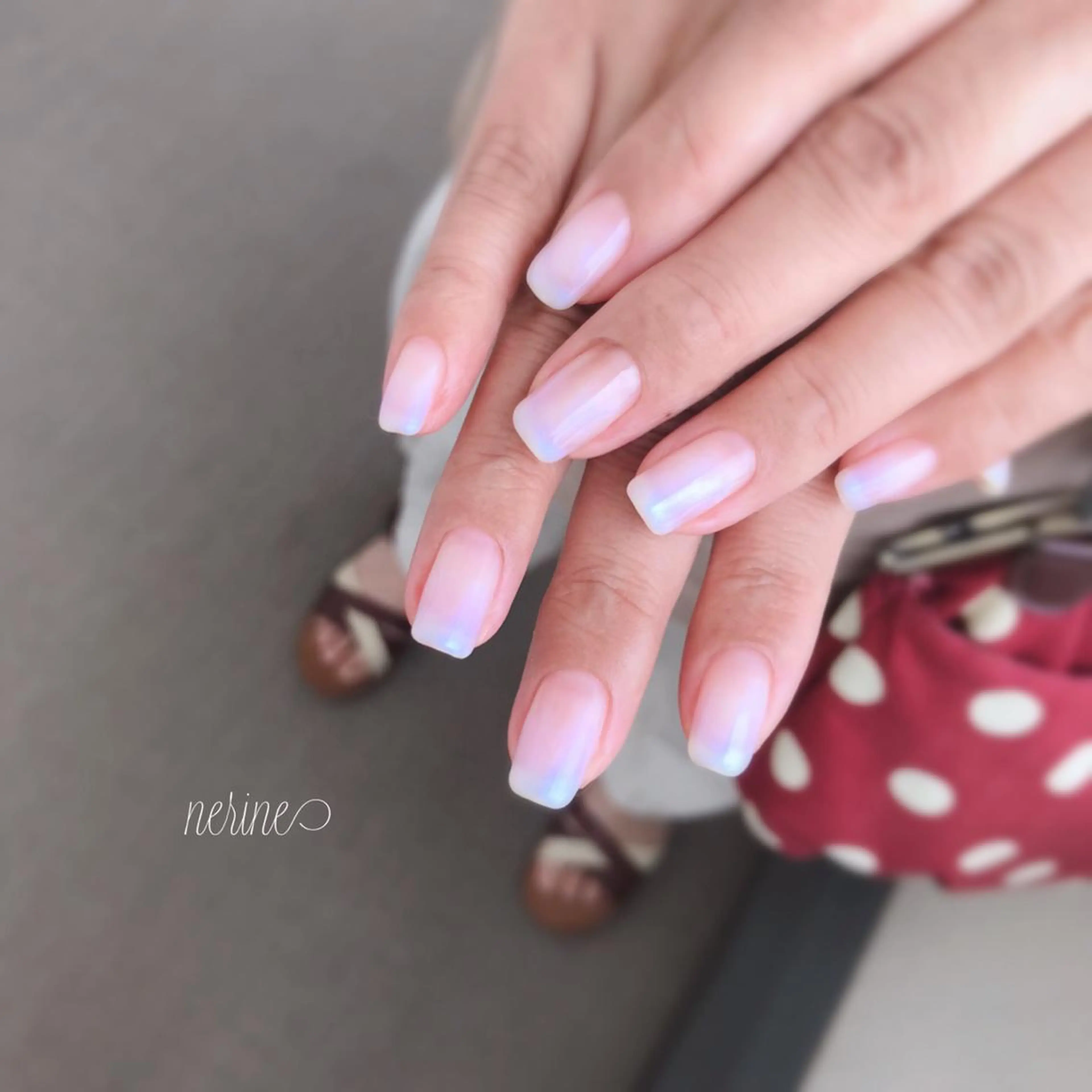 ネイル グラデーション ワンカラーネイル NAILST Naomiのネイルデザイン