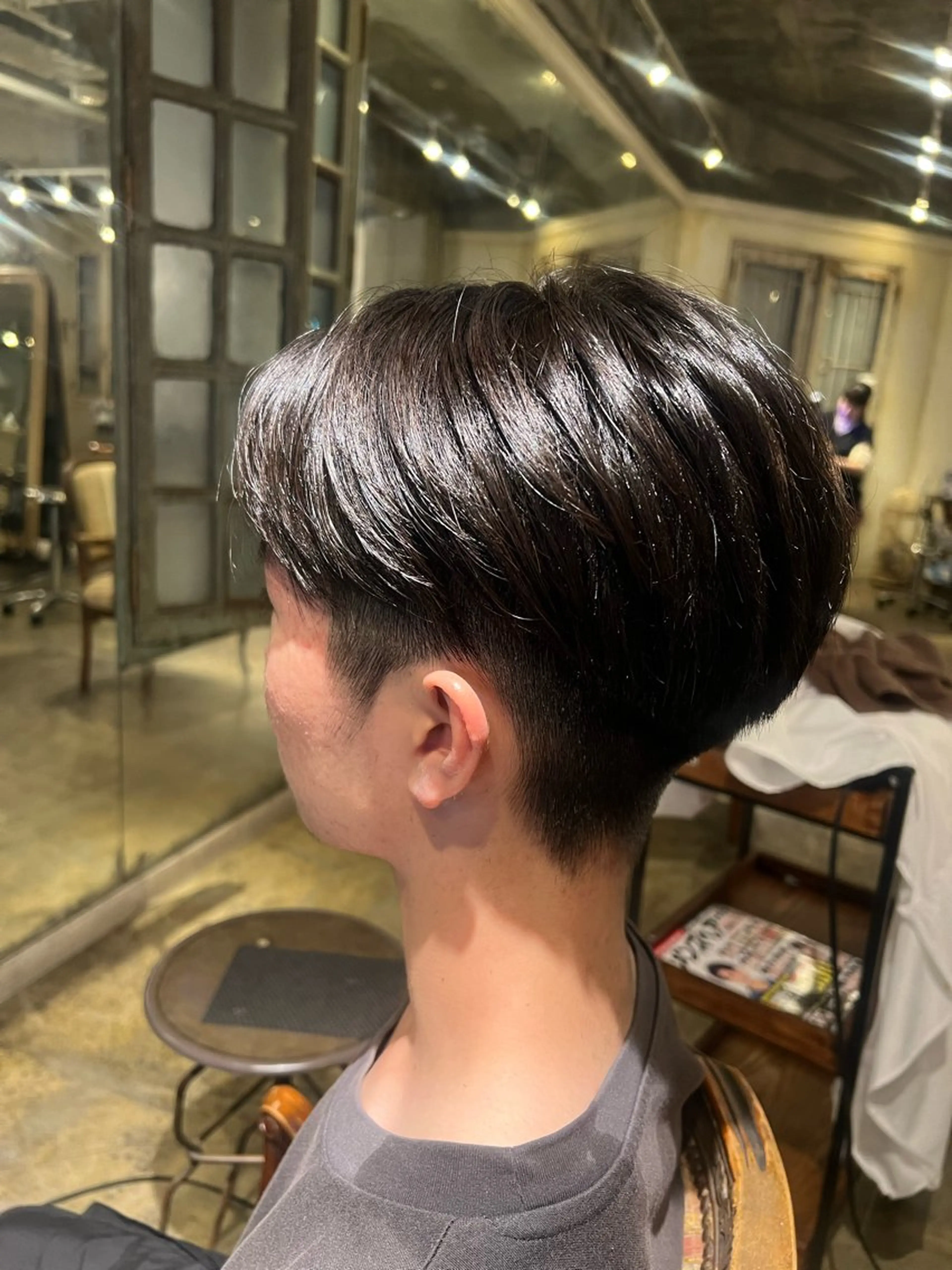 メンズ メンズ韓国風 永山 萌文のヘアスタイル