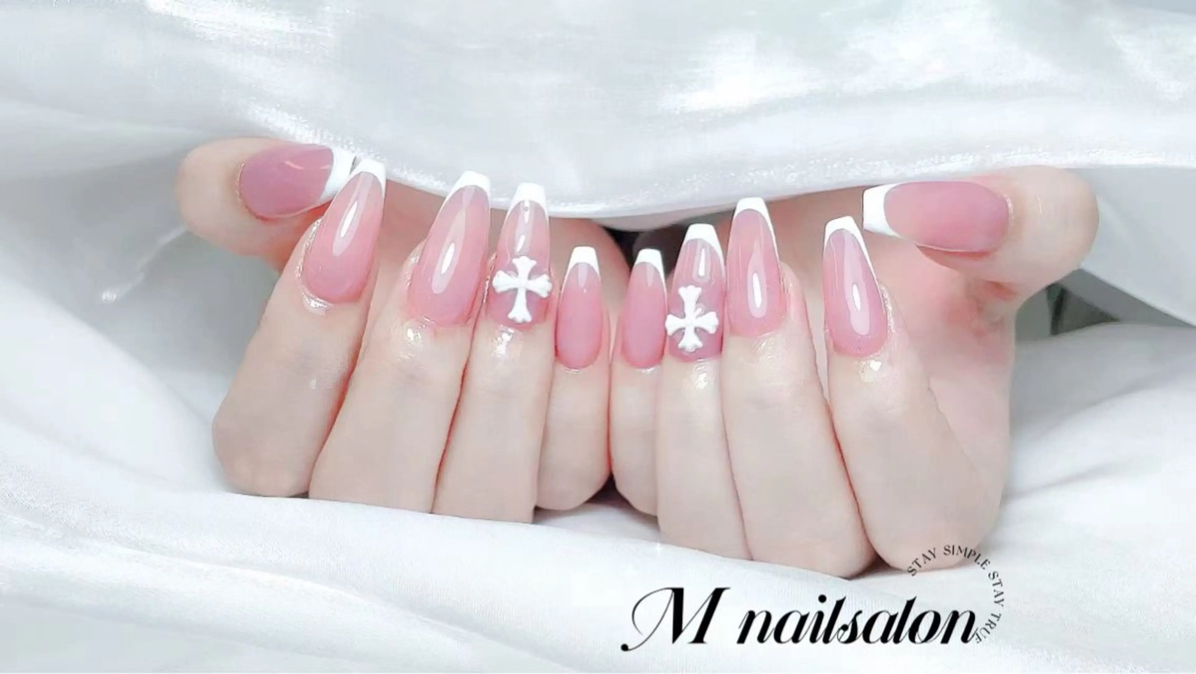 ネイル M🌷nail 長さだし専門店のネイルデザイン