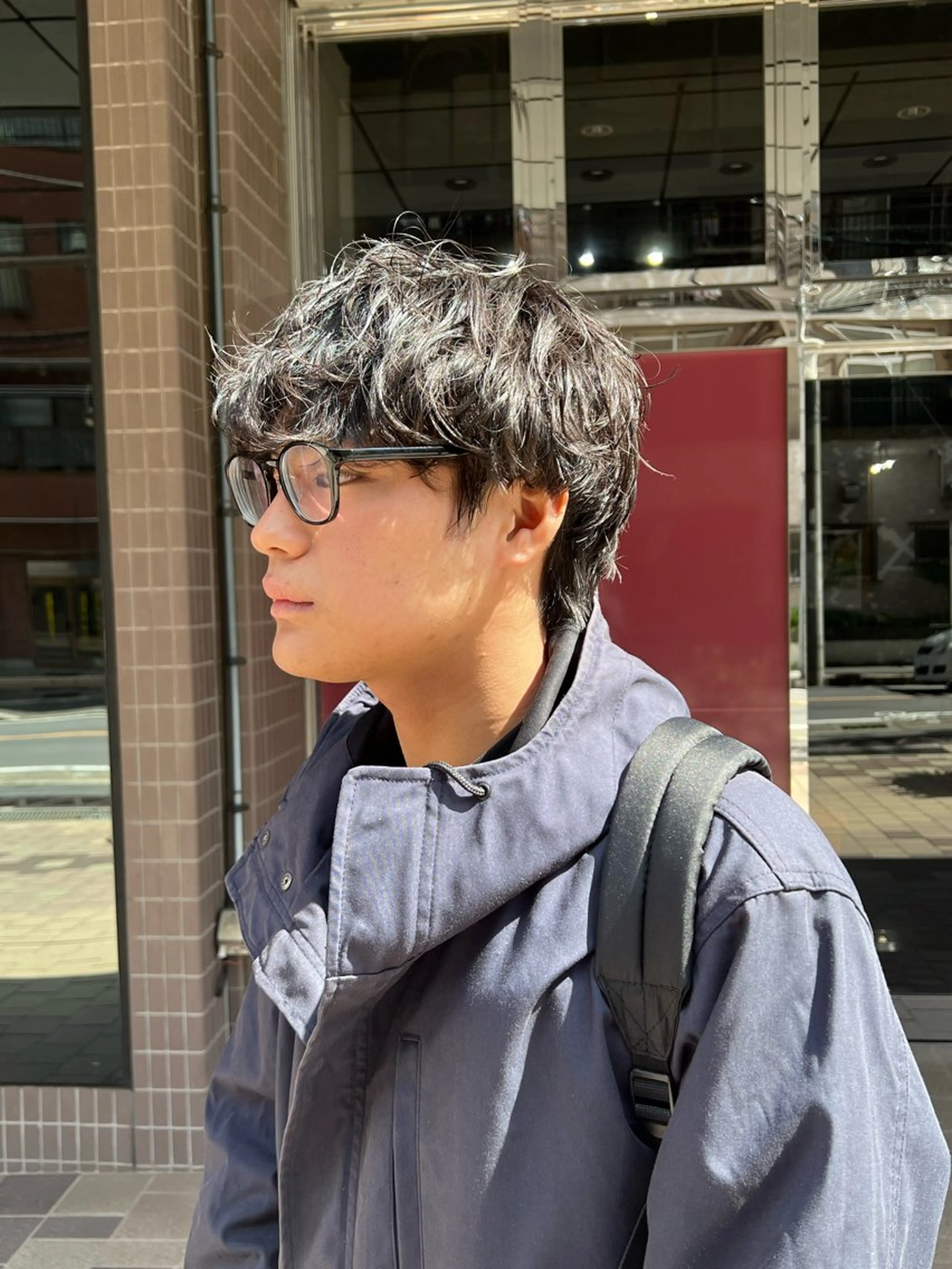 パーマ メンズ メンズパーマ Men's NAM 八角のヘアスタイル