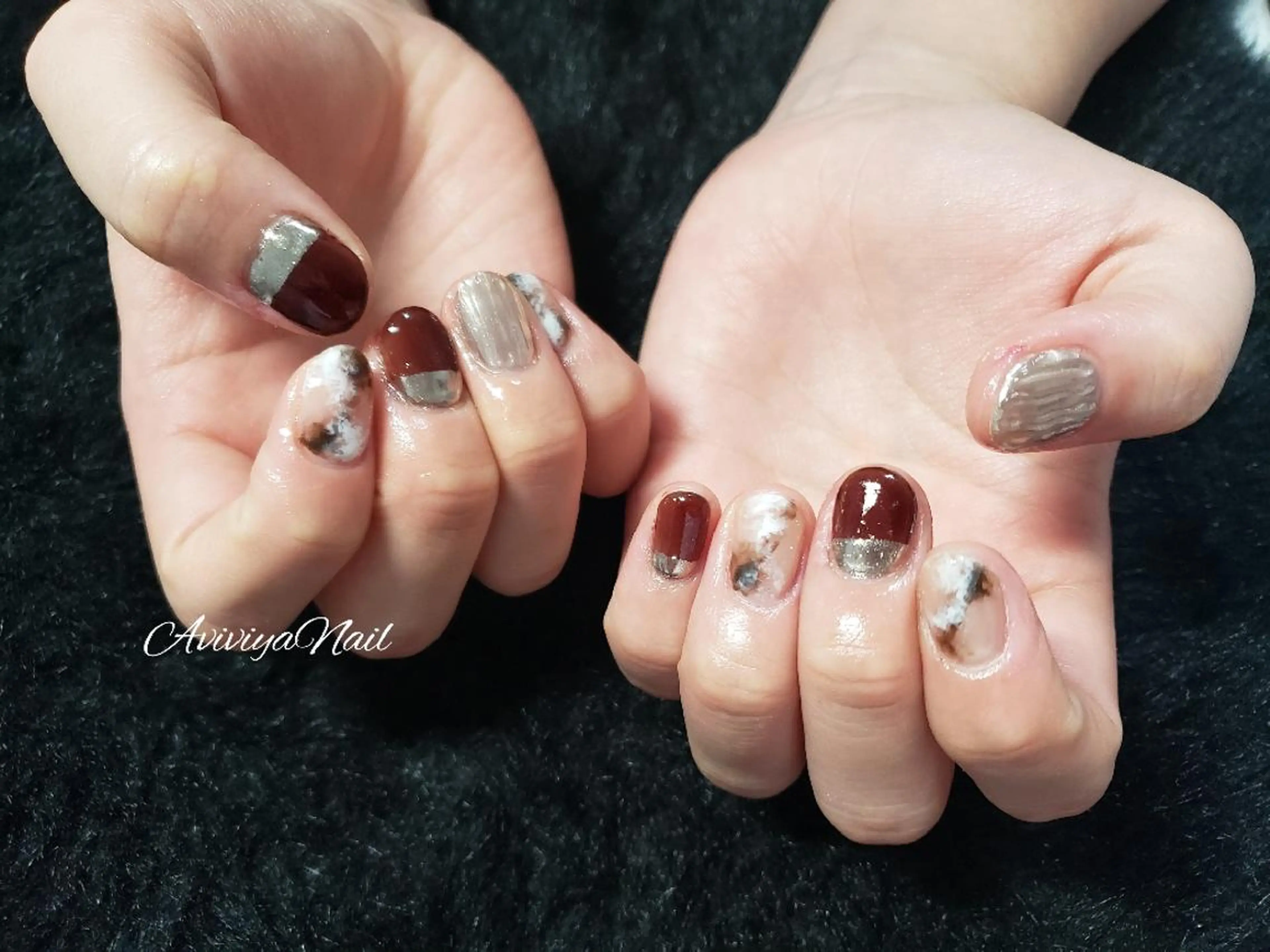 ネイル ニュアンスネイル kubo ayaのネイルデザイン