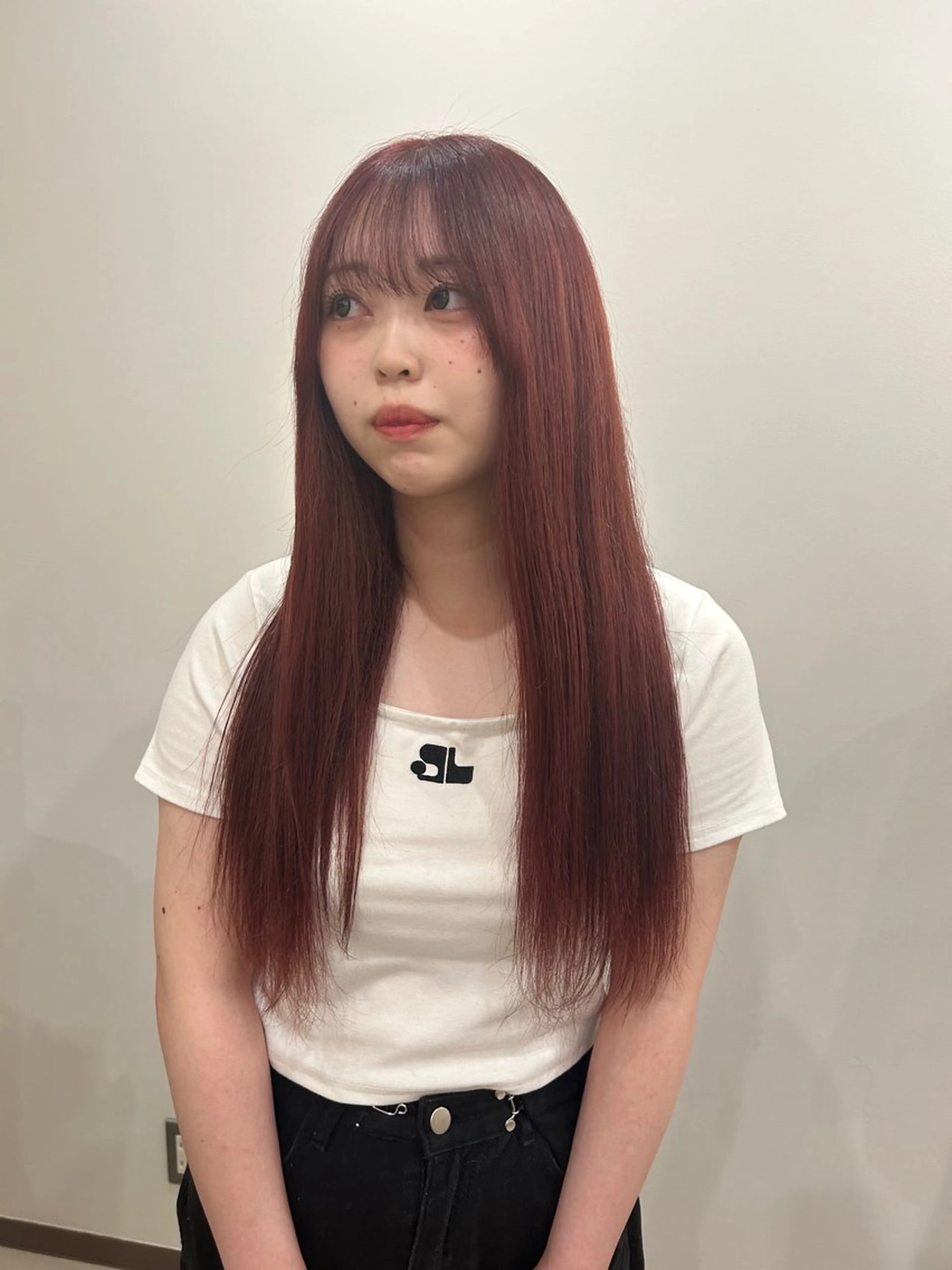 ロング ヘアカラー hair&eye🎀 /momoKaのヘアスタイル