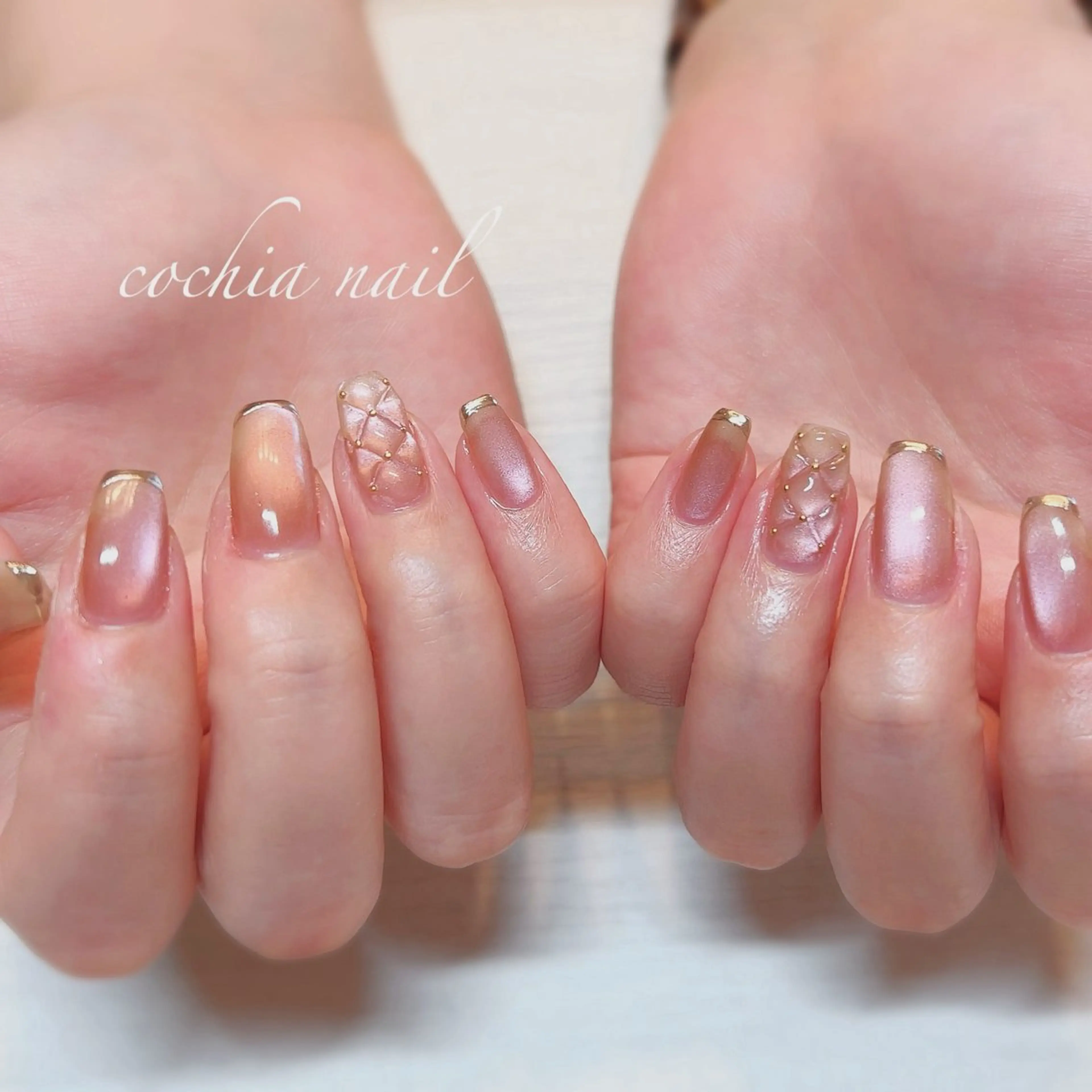 ネイル ハンドネイル ☆Cochia nail☆のネイルデザイン