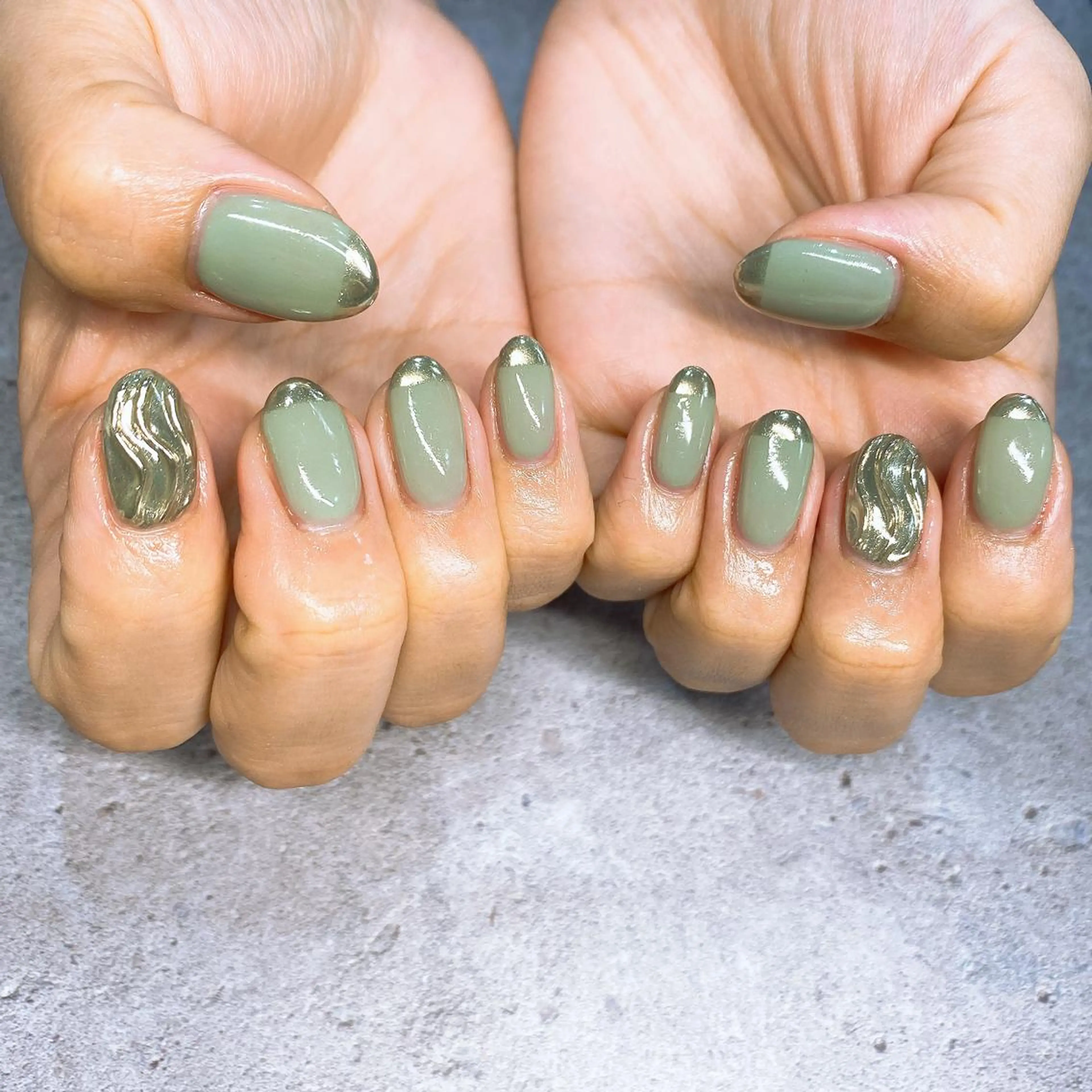 セミロング Lance nailのネイルデザイン