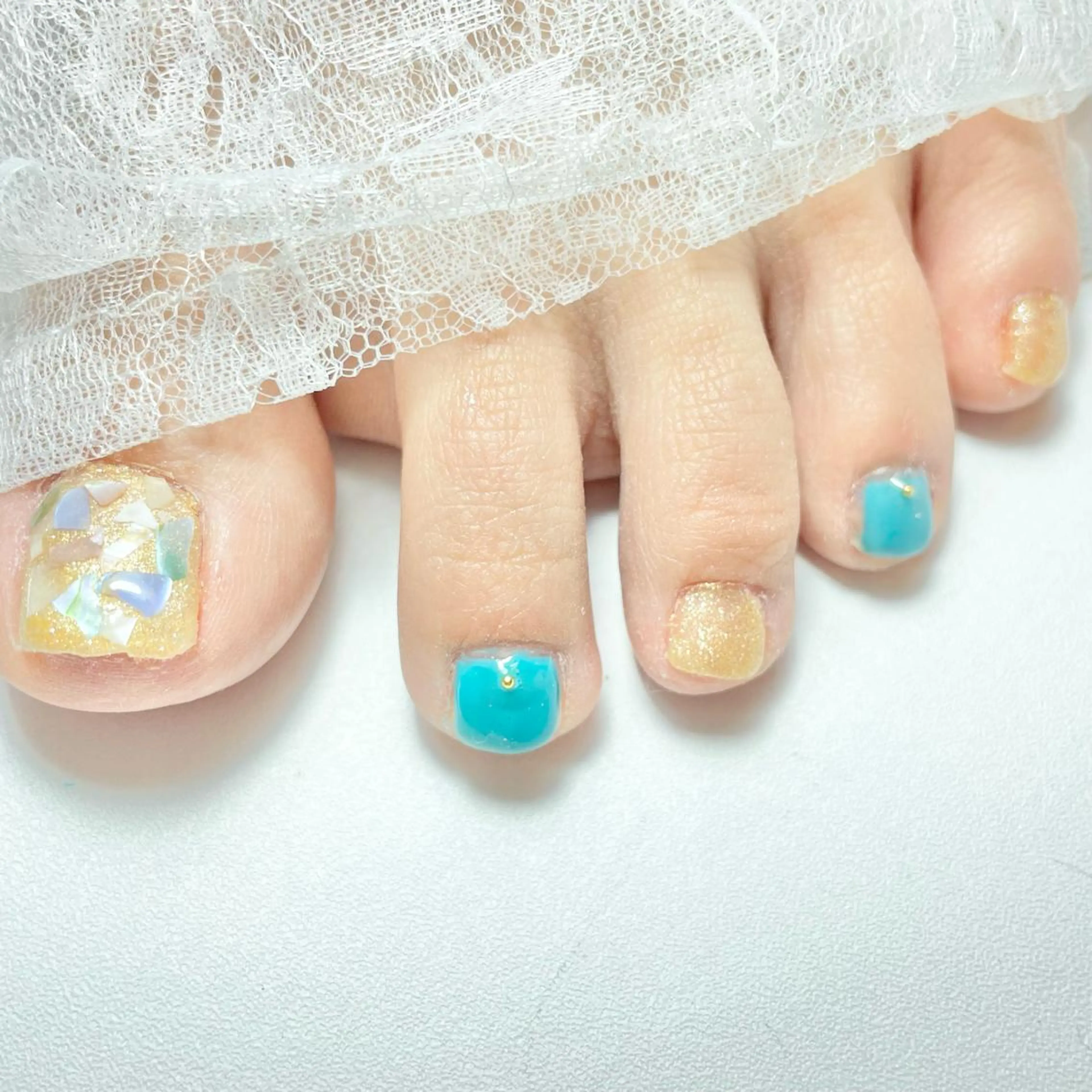 ネイル フットネイル nail salon Libertyのネイルデザイン
