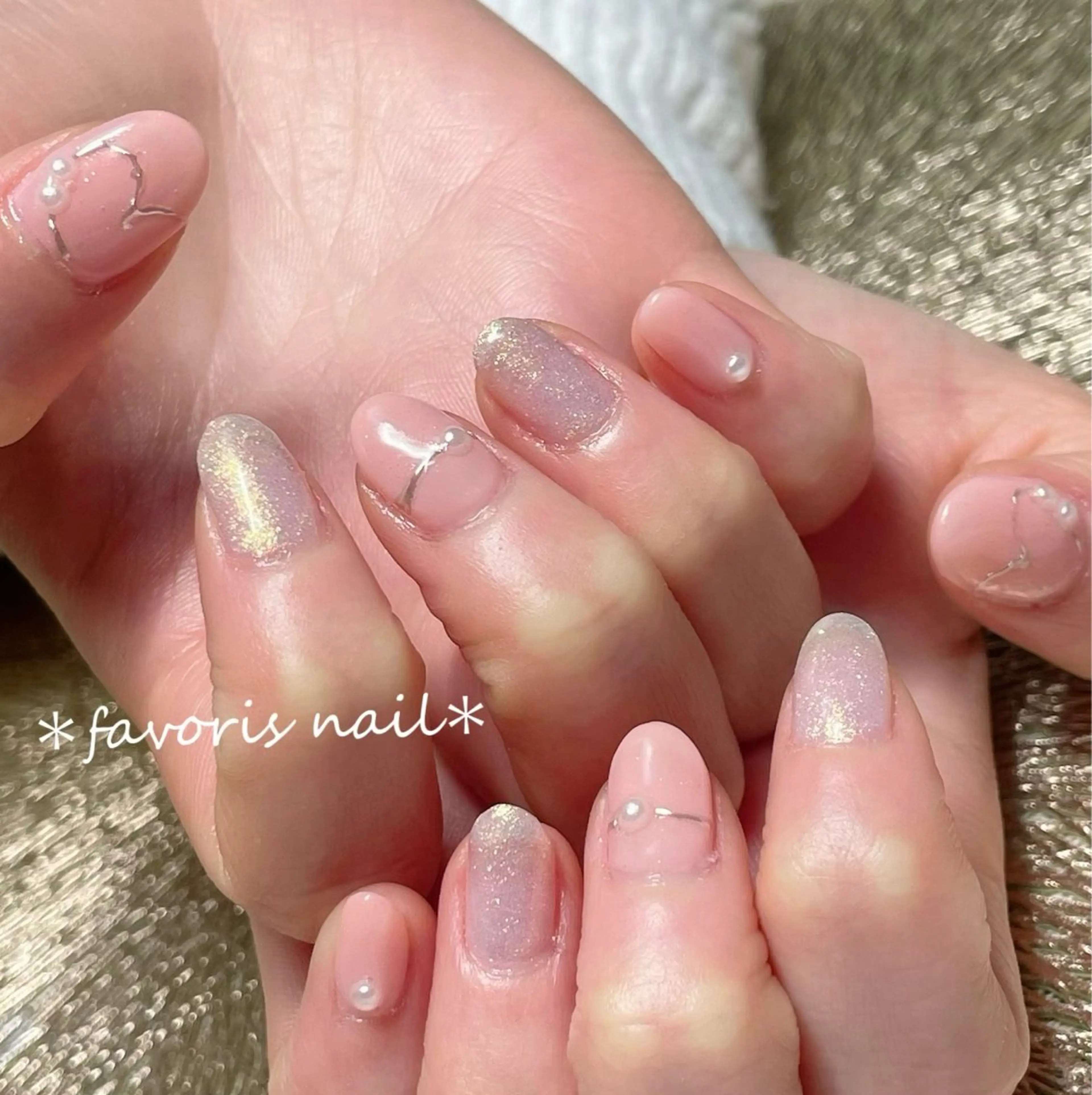 ネイル favoris nail🌼のネイルデザイン