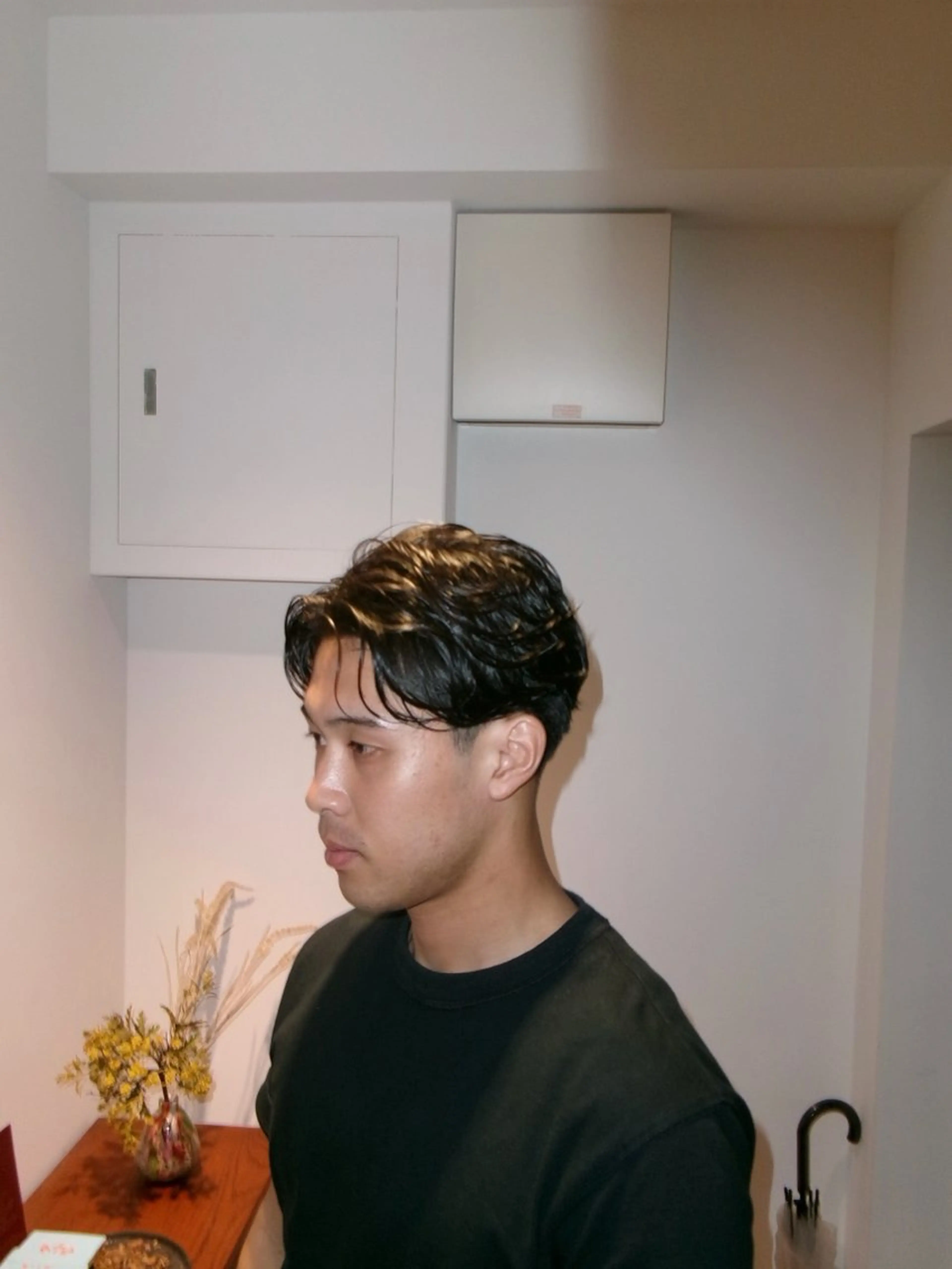 ショート メンズ メンズパーマ メンズカット 髙橋創のヘアスタイル