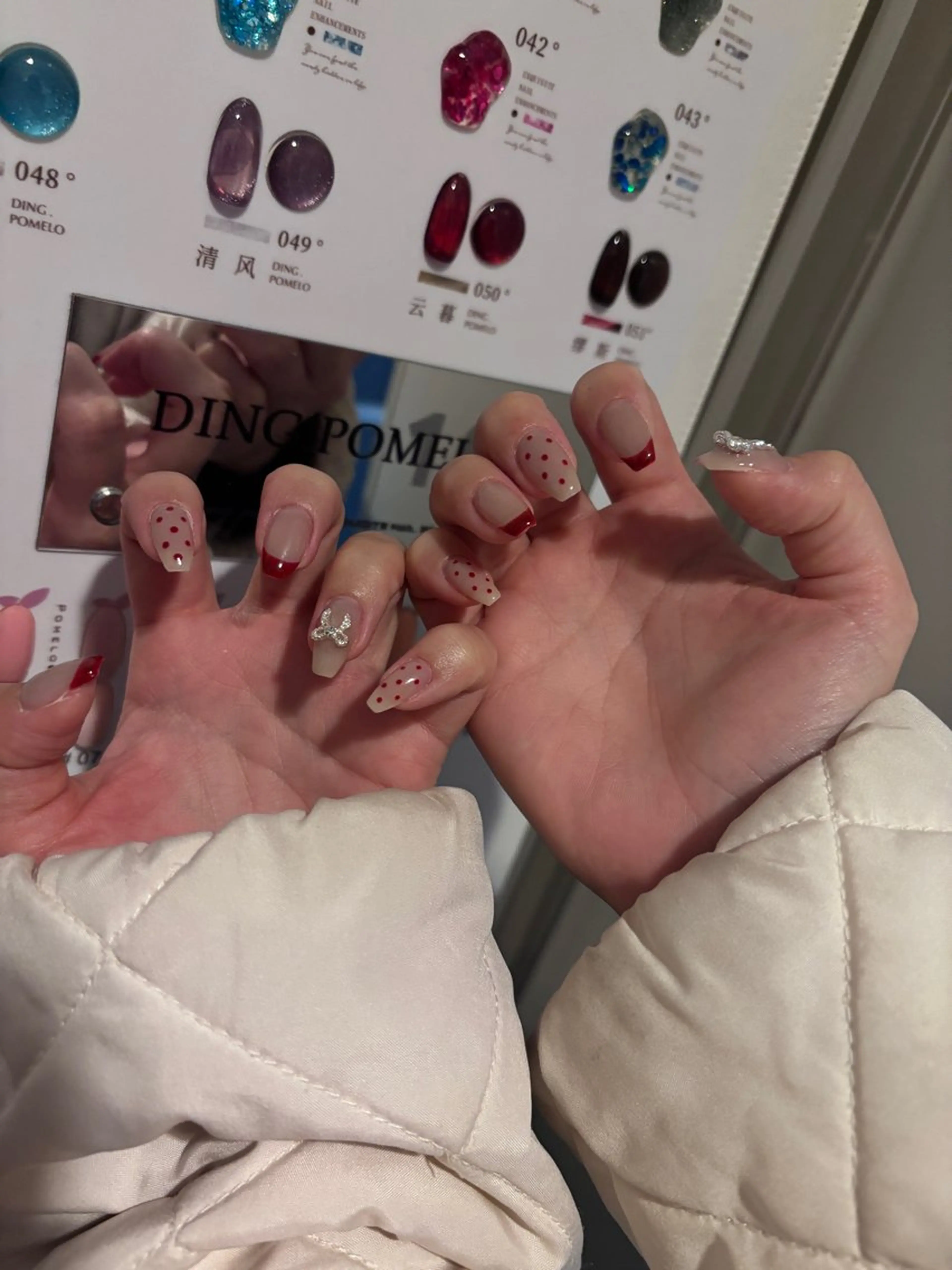 ネイル 韓国ネイル 持ち込み ニュアンスネイル ネイルチップ ハンドネイル TABI ANA.CHUOのネイルデザイン