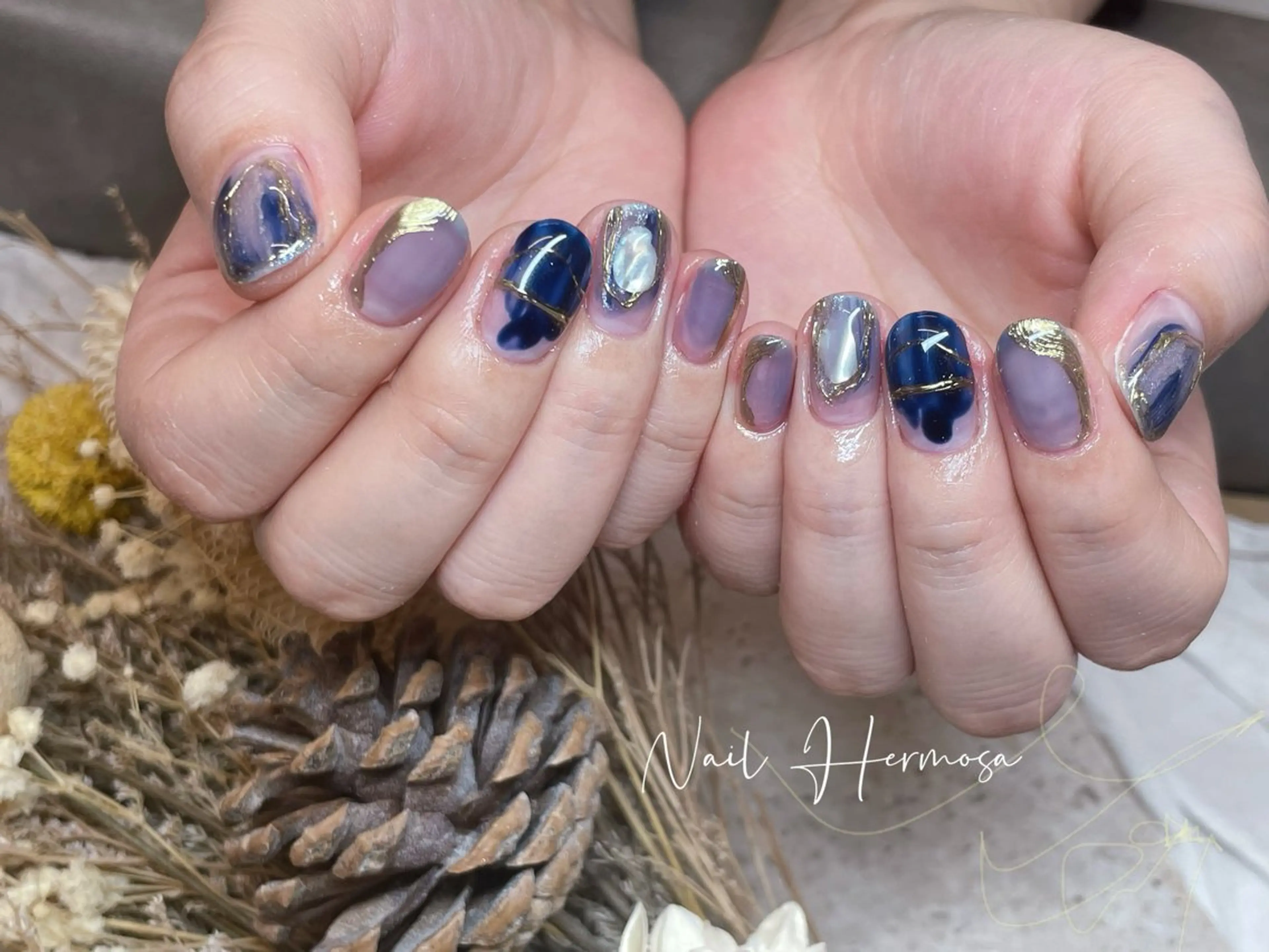 ネイル 長さ出し フラッシュネイル フットネイル ジェルネイル マグネットネイル ハンドネイル ネイル エルモサのネイルデザイン