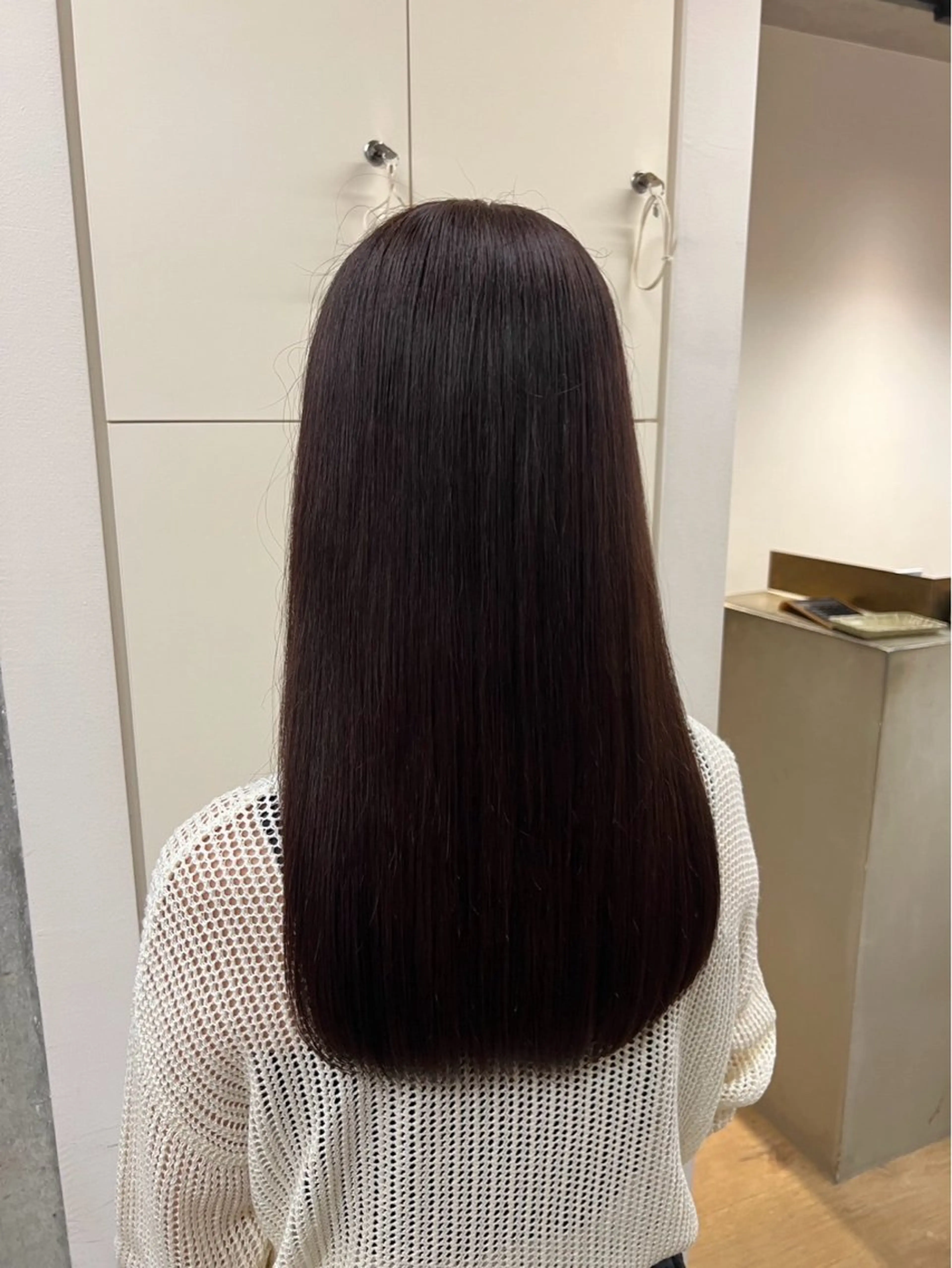 カラー ラベンダーカラー yuka/ ヘアセットのヘアスタイル
