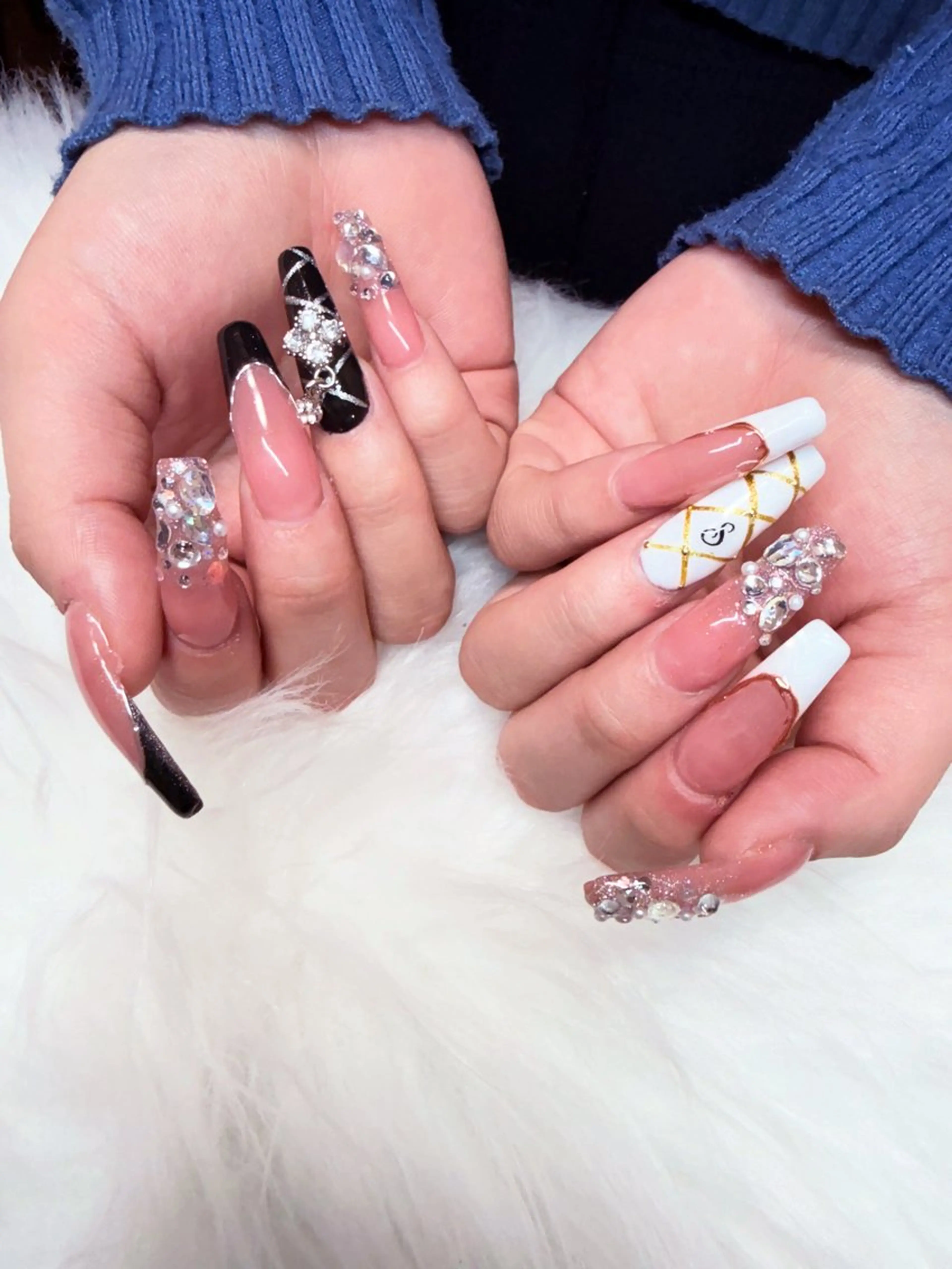 ネイル フレンチネイル ロングネイル Malo nailのネイルデザイン