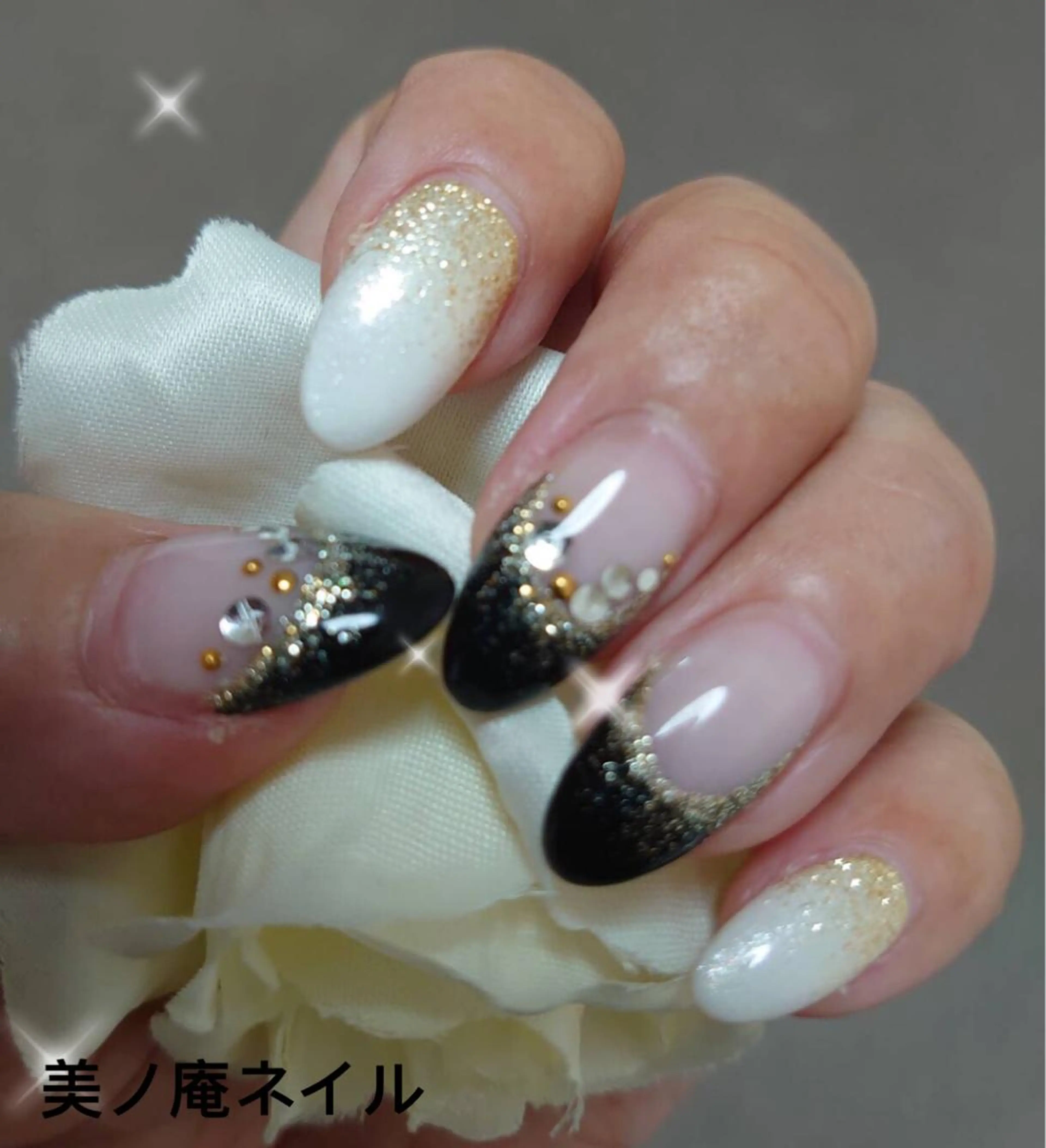 ネイル ハンドネイル ハンドケア 美ノ庵ネイルサロン メトロポリタン前店のネイルデザイン