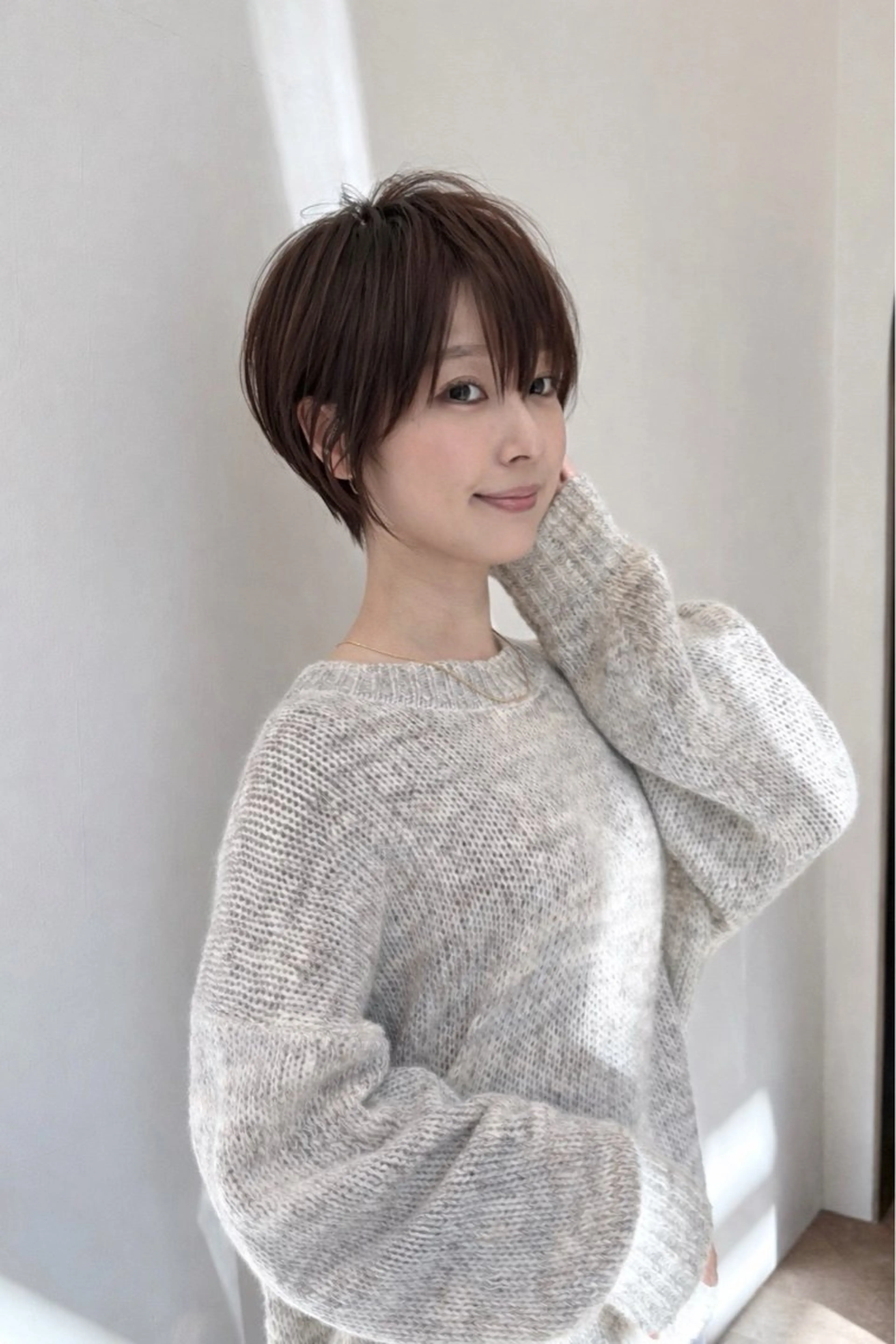ショート カラー カット ヘアカラー トリートメント 佐藤優晟/カラー特化 /ショート/表参道のヘアスタイル