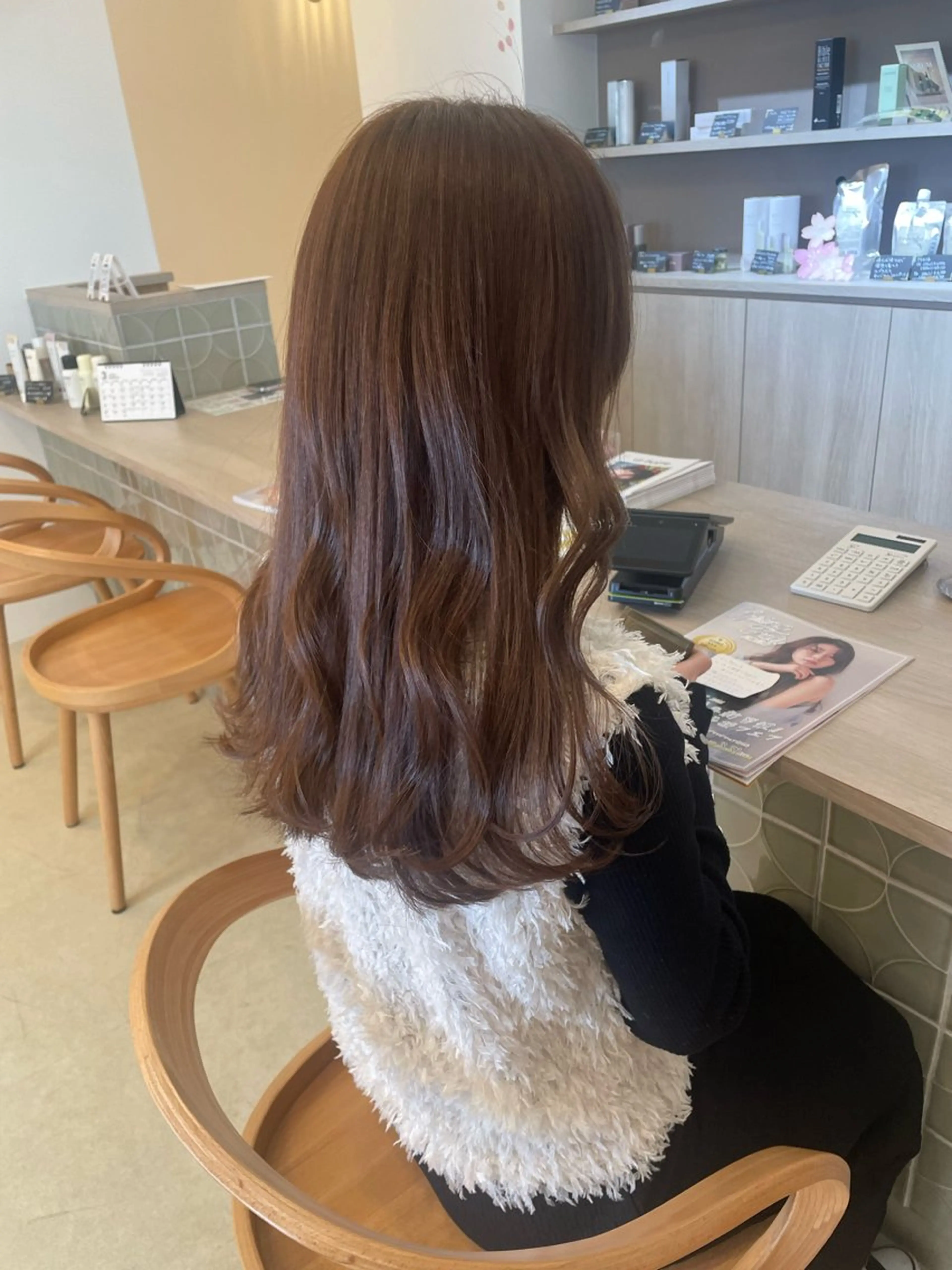 ロング カット ヘアカラー トリートメント ルプラボウ/日野 /ショート/レイヤーのヘアスタイル