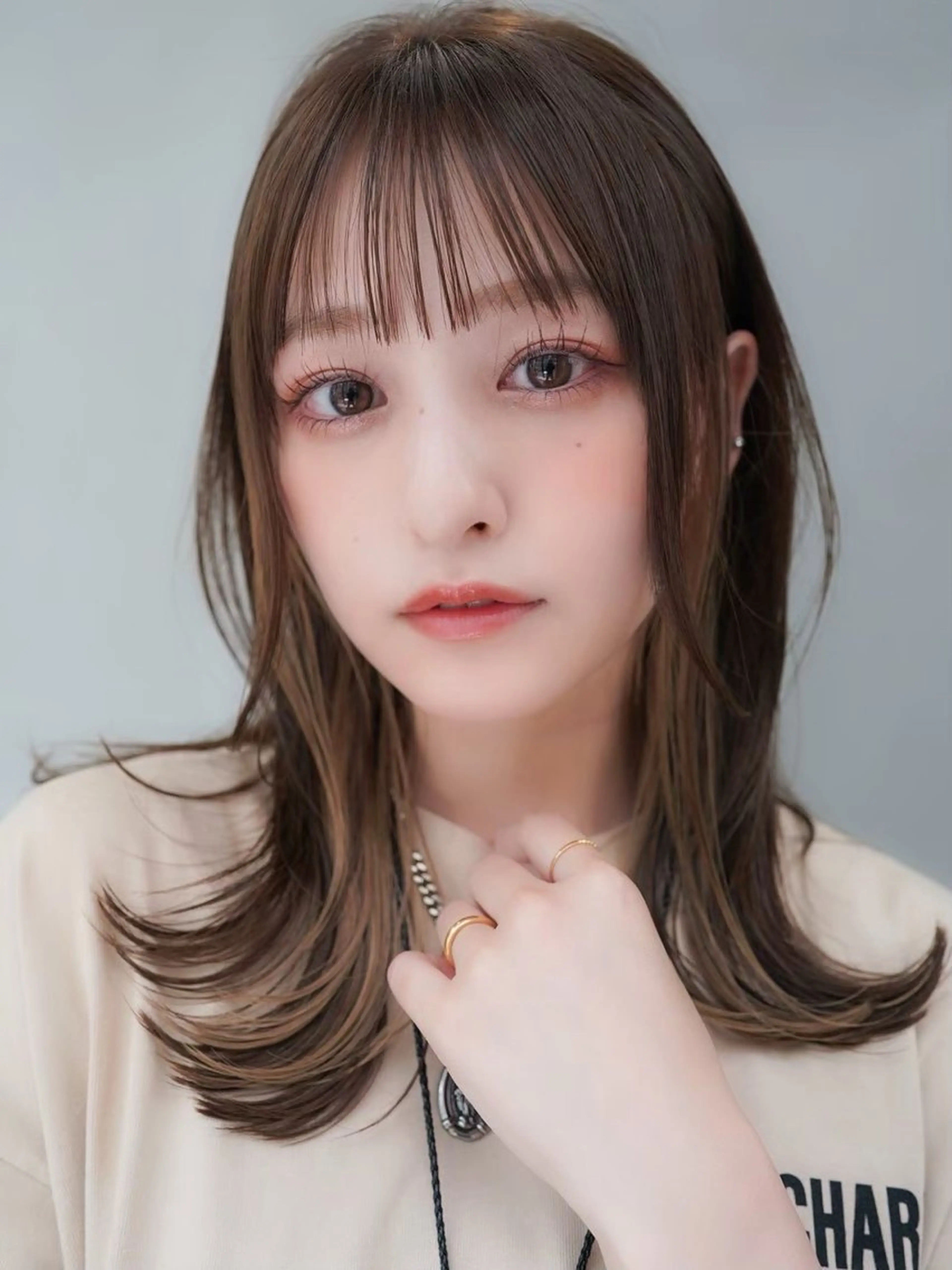セミロング トリートメント ヘッドスパ Morishita Miyuのヘアスタイル