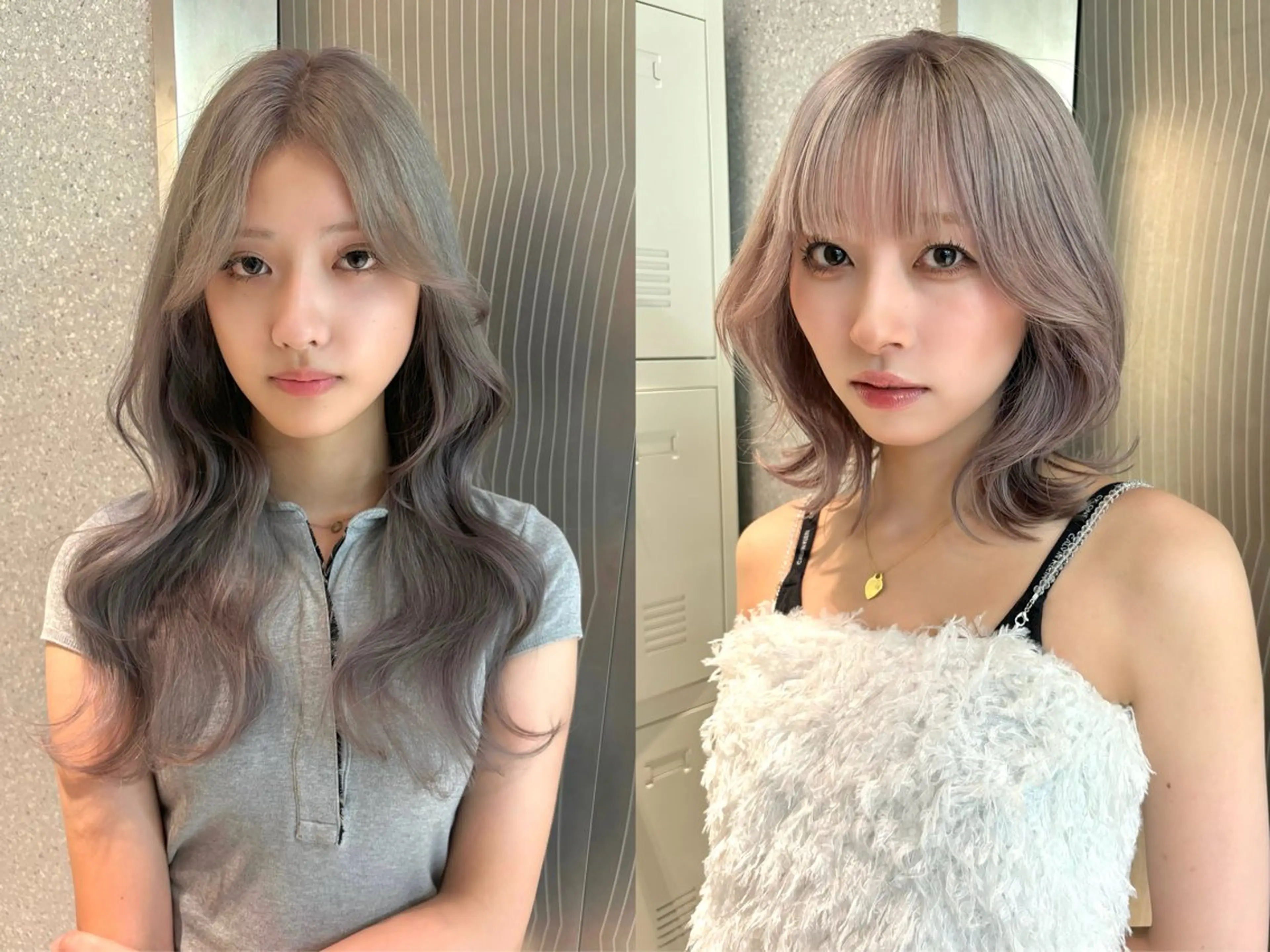 ロング カラー 透明感カラー ヘアカラー トリートメント 香月 元希のヘアスタイル