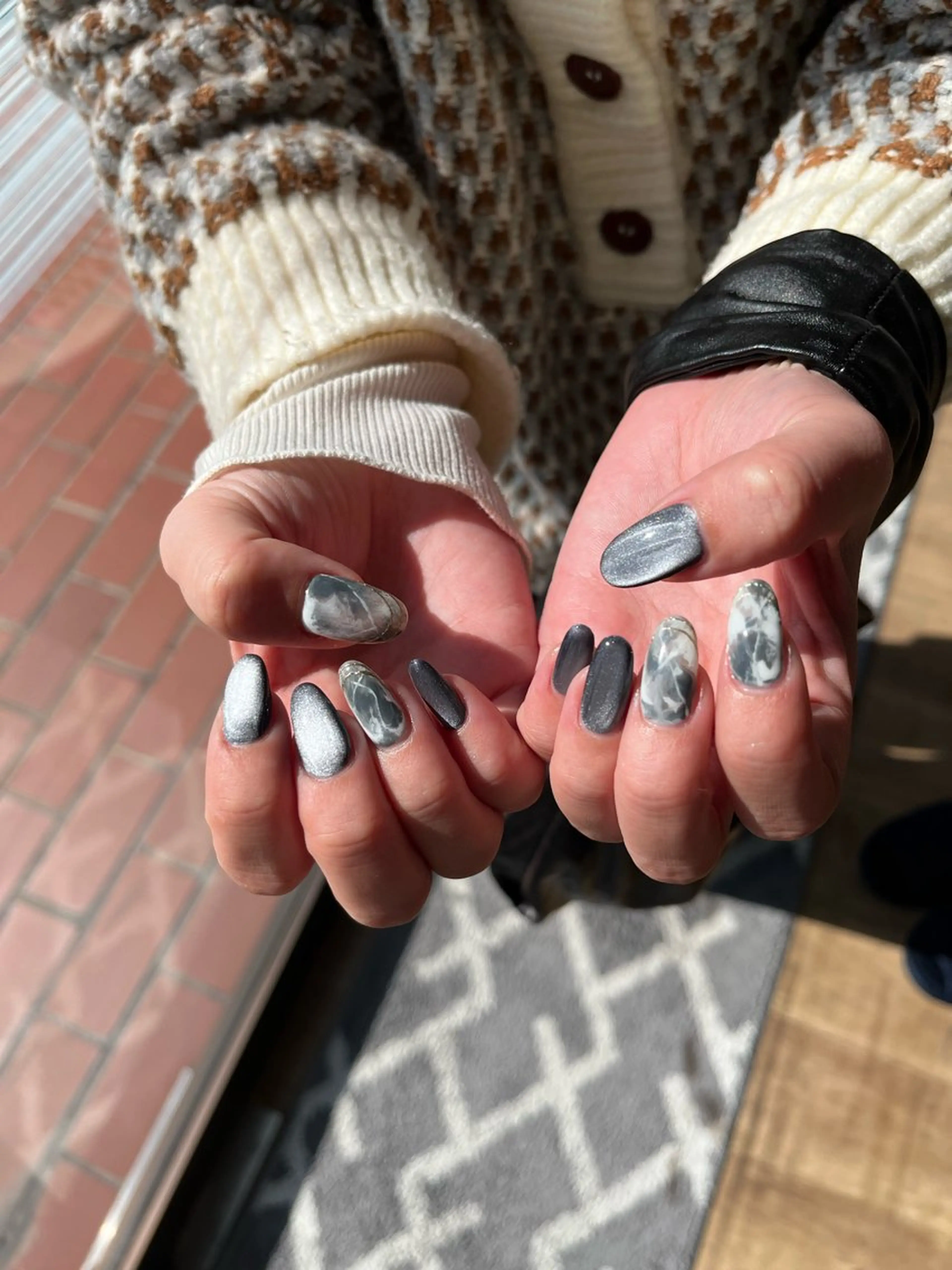 ネイル マグネットネイル ハンドネイル フットネイル nailsister ただのネイルデザイン