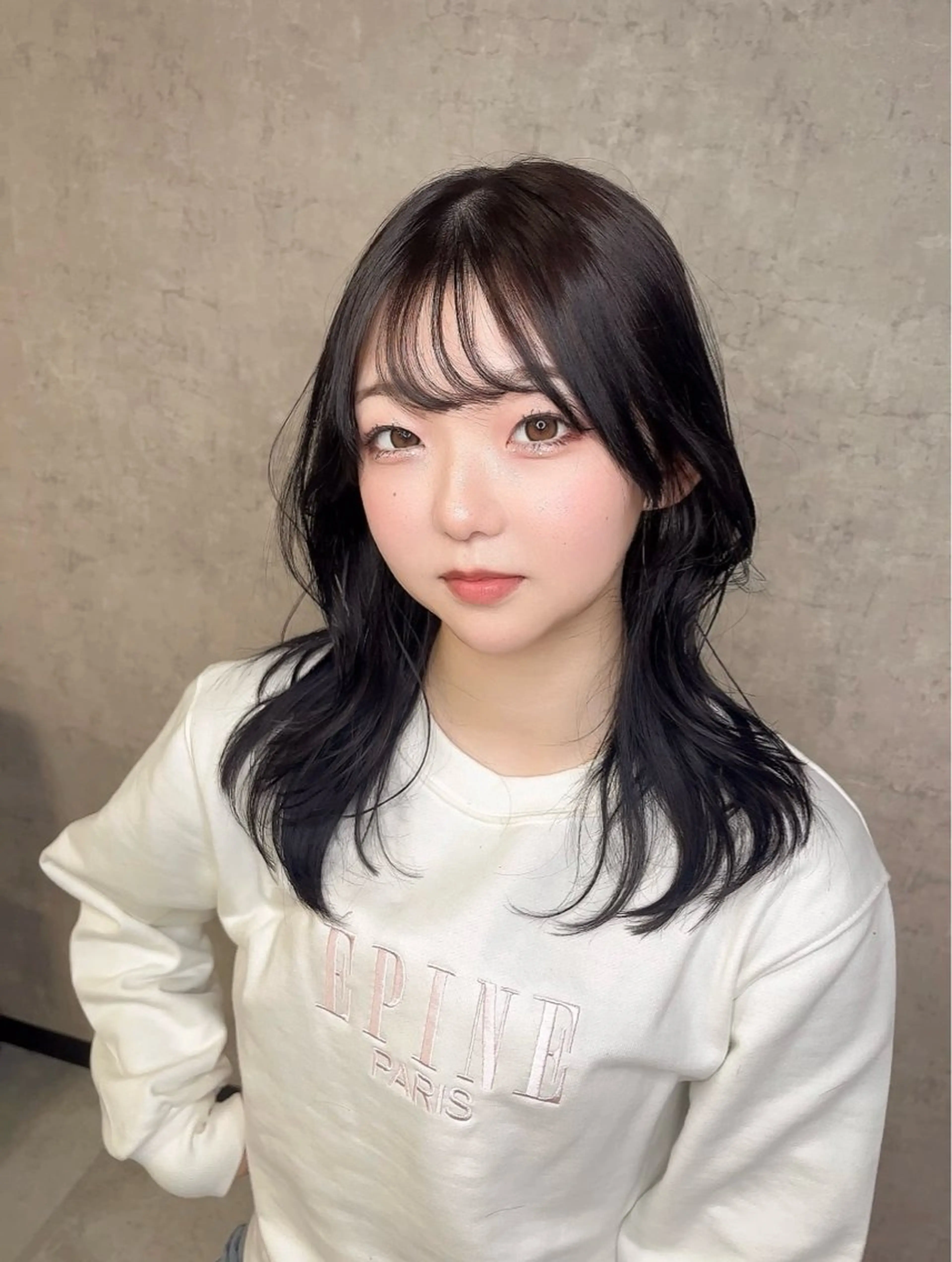 ミディアム KAEDE🎀 縮毛矯正＆パーマ特化のヘアスタイル