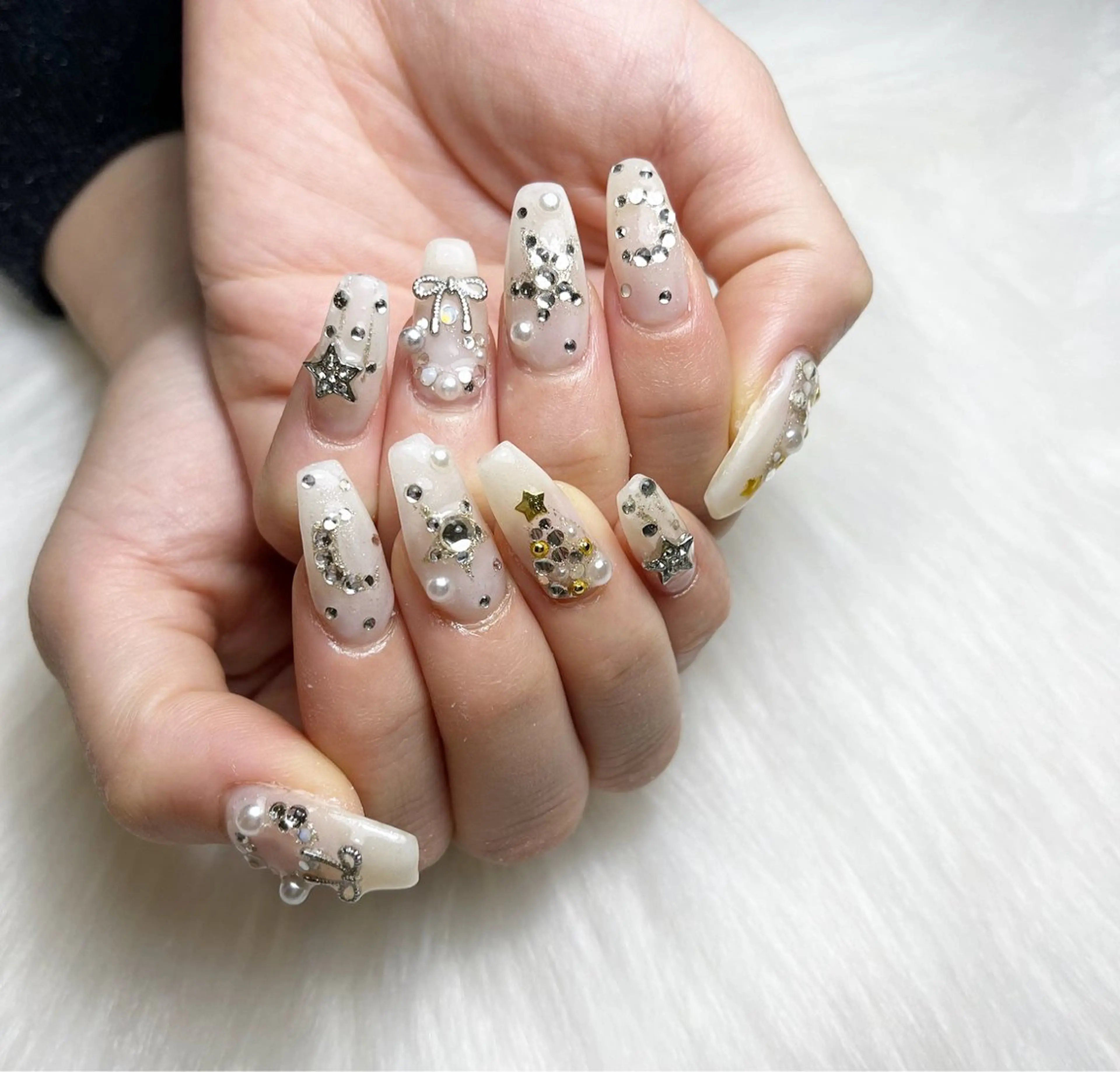 ネイル 冬ネイル クリスマス #Amin nail salonのネイルデザイン