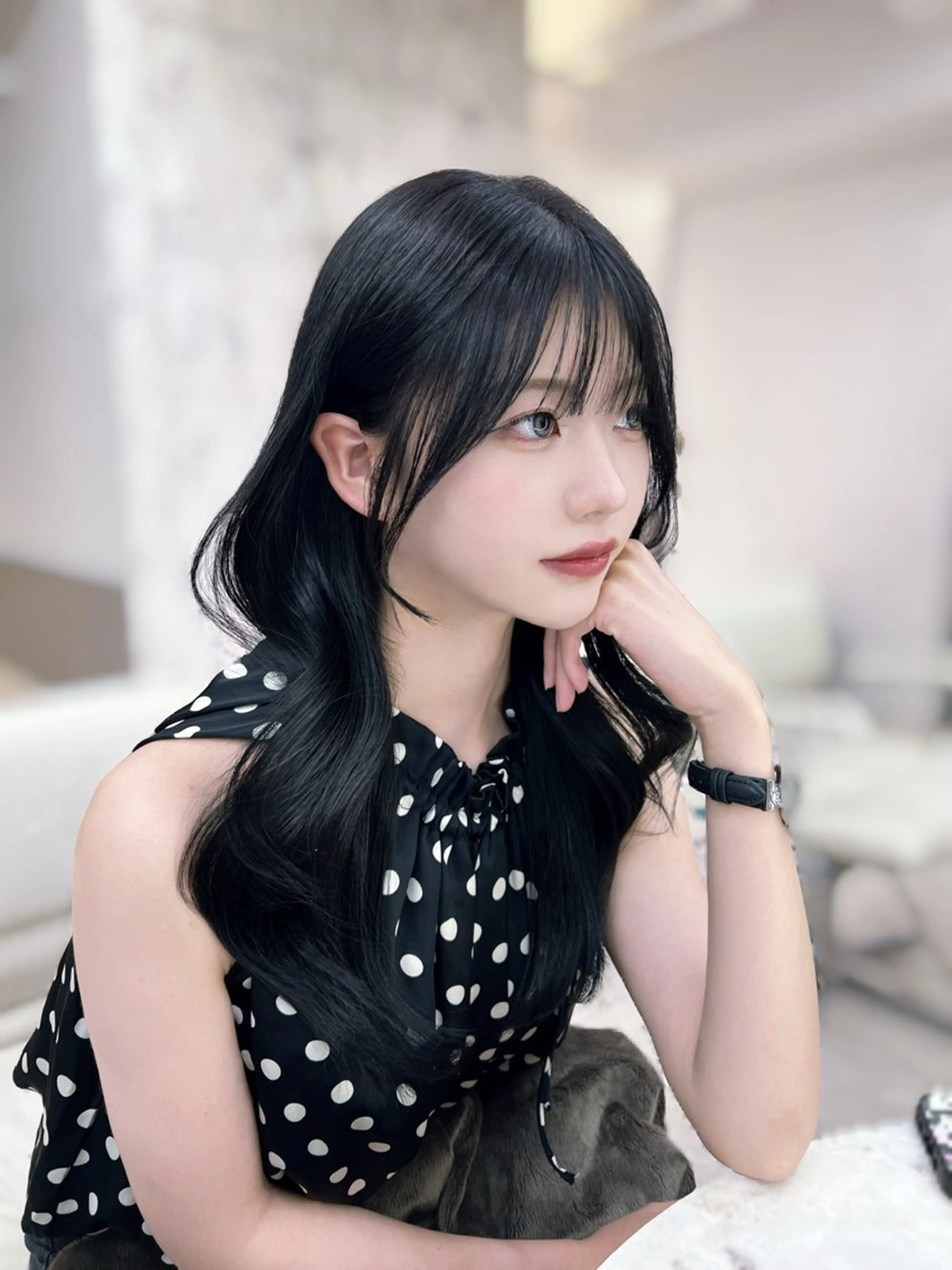 ロング カラー 韓国風ヘア トリートメント 🏅韓国ヘア/新宿/ レイヤー/KSukeのヘアスタイル