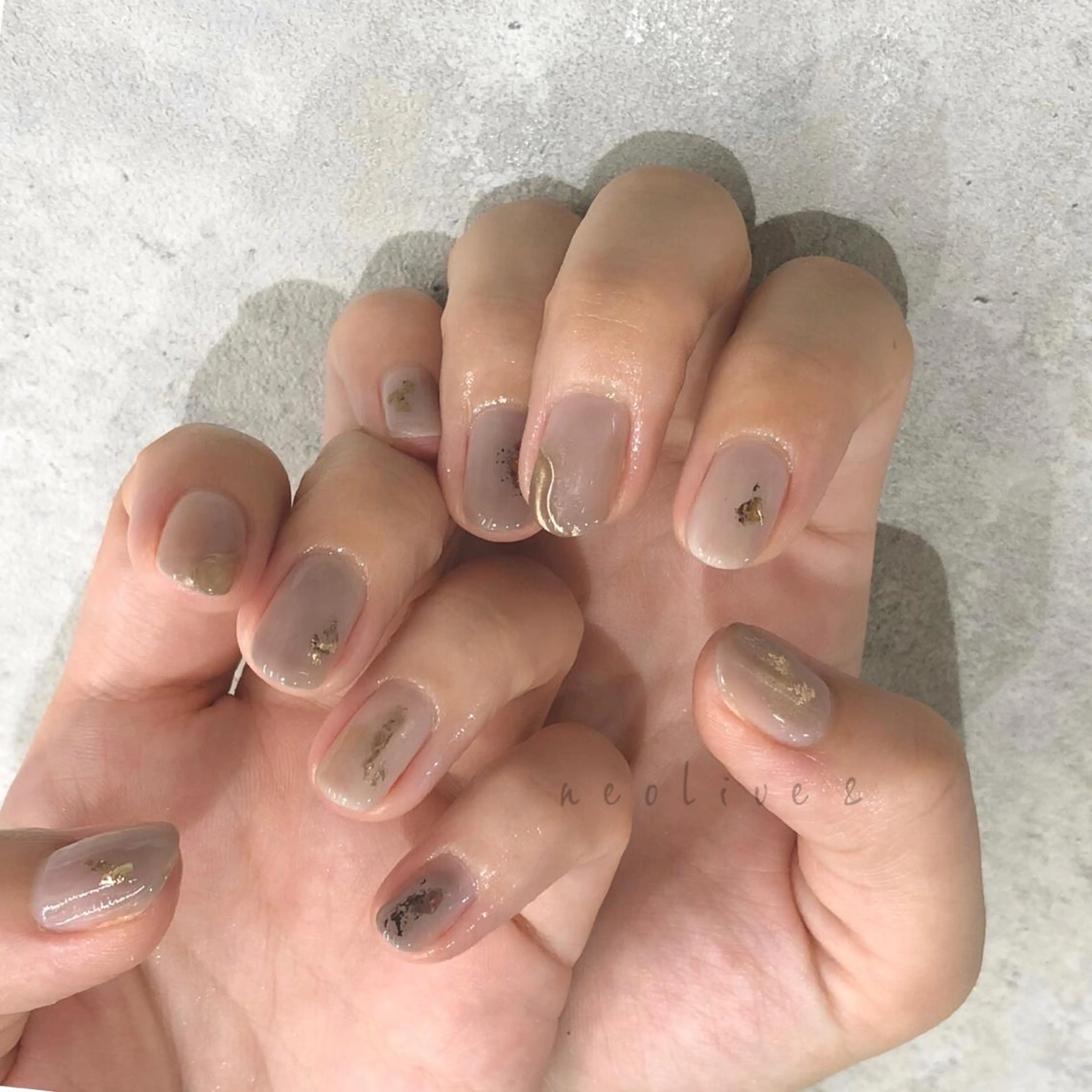 ネイル ハンドネイル Yuriko Omi パラジェル/渋谷のネイルデザイン