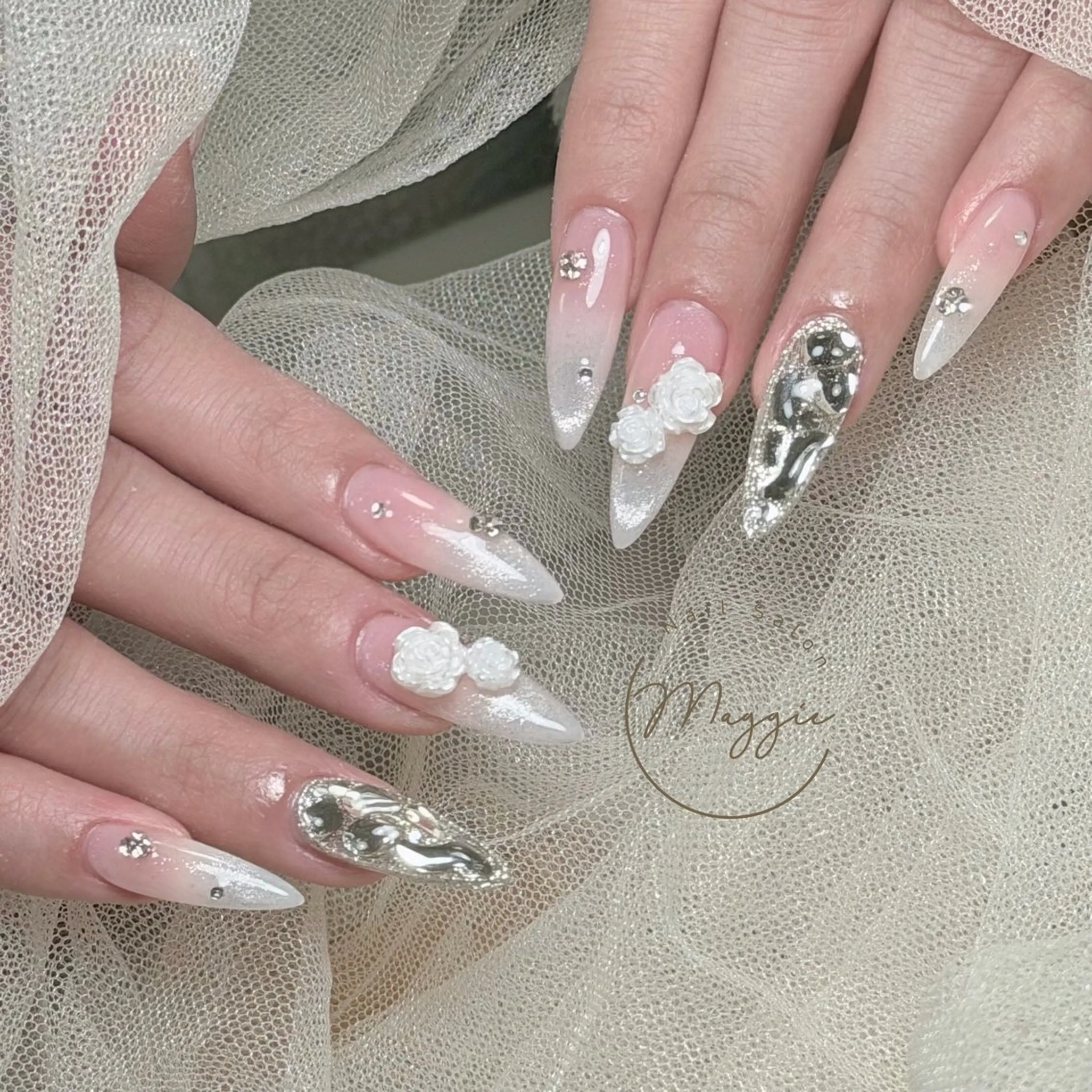 ネイル ハンドネイル Maggie Nail🦩のネイルデザイン