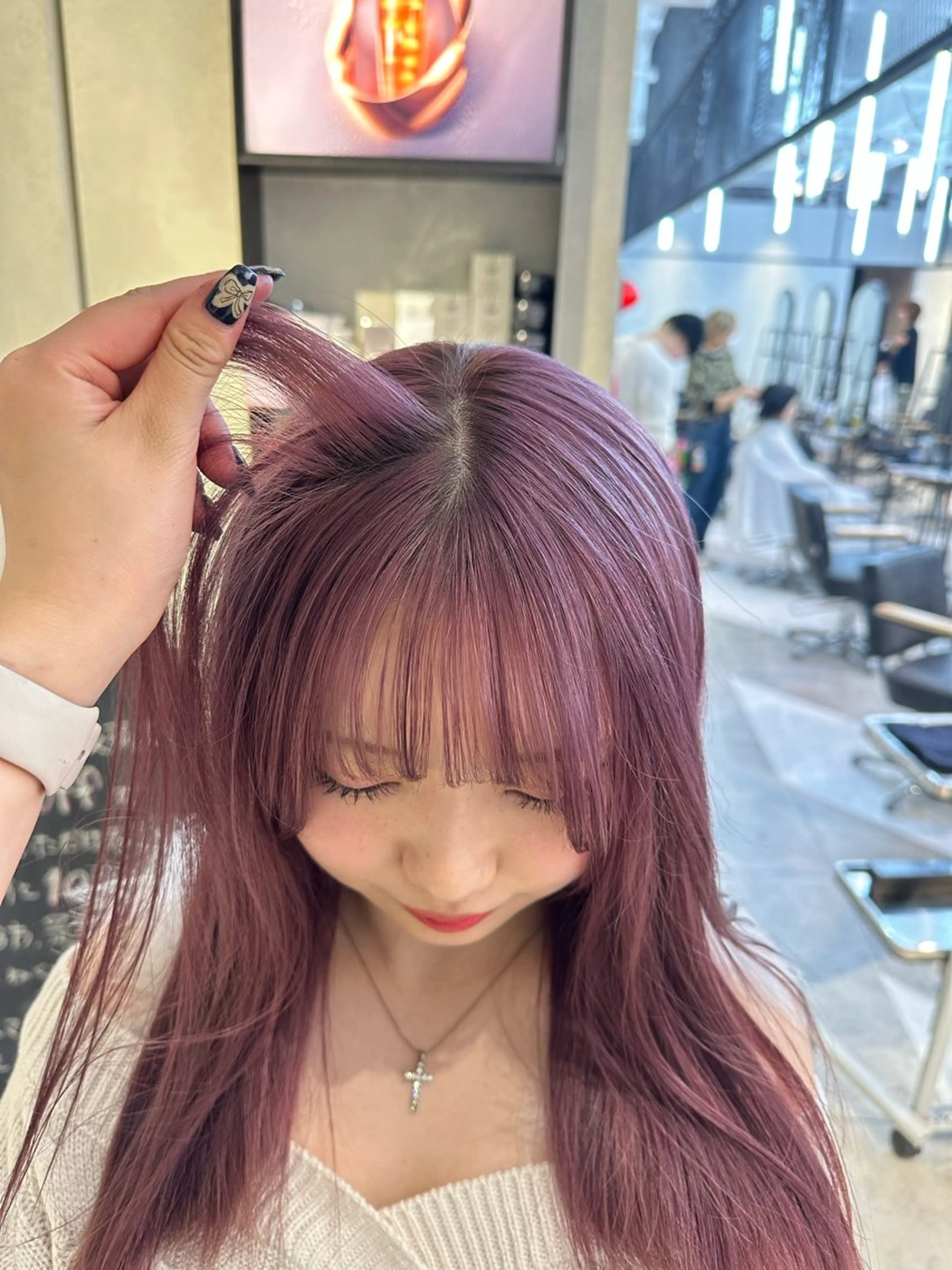 カラー ハイトーン特化 pepe🎀のヘアスタイル