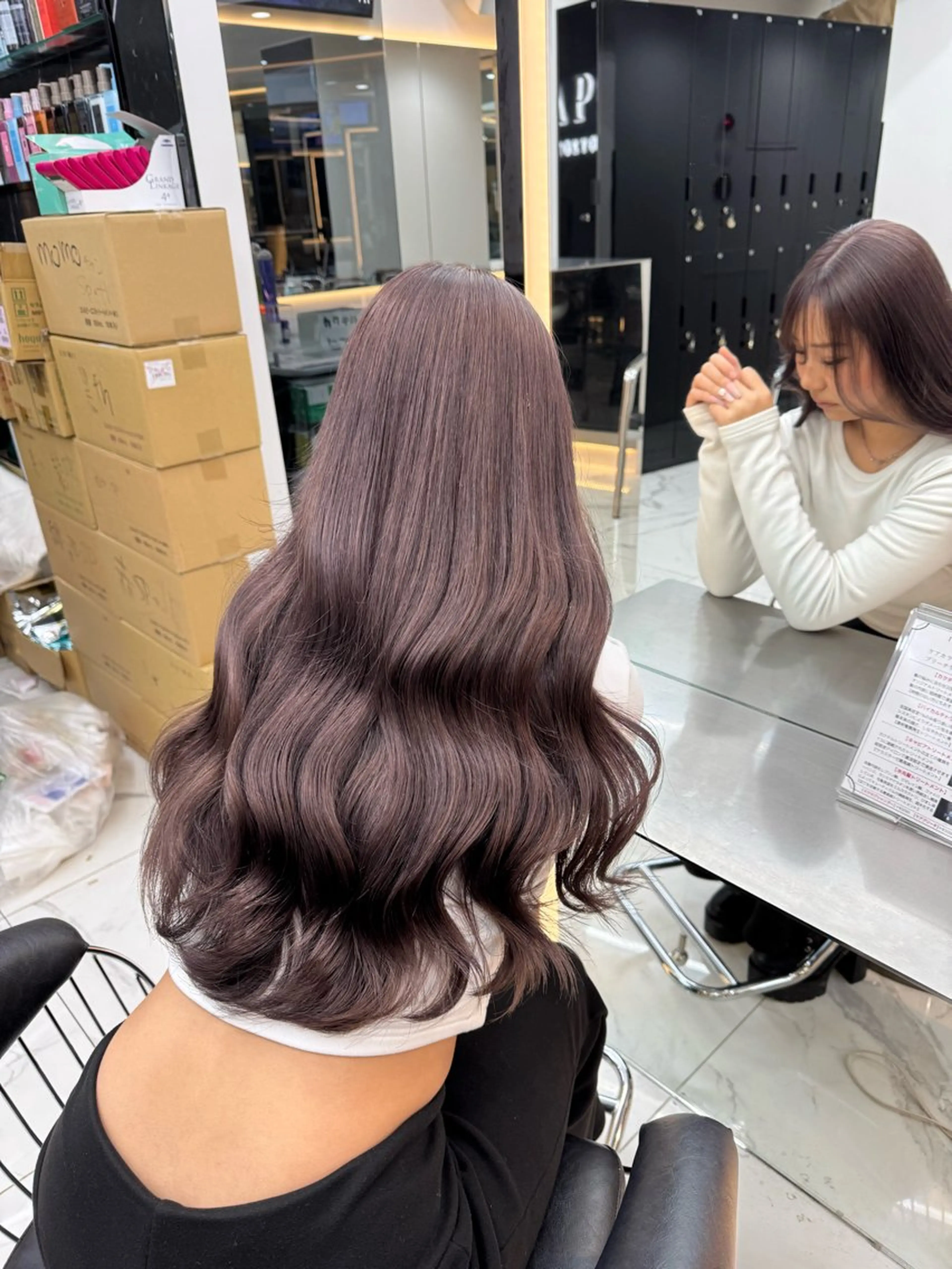 ロング カラー Lapis渋谷本店 Rikoのヘアスタイル