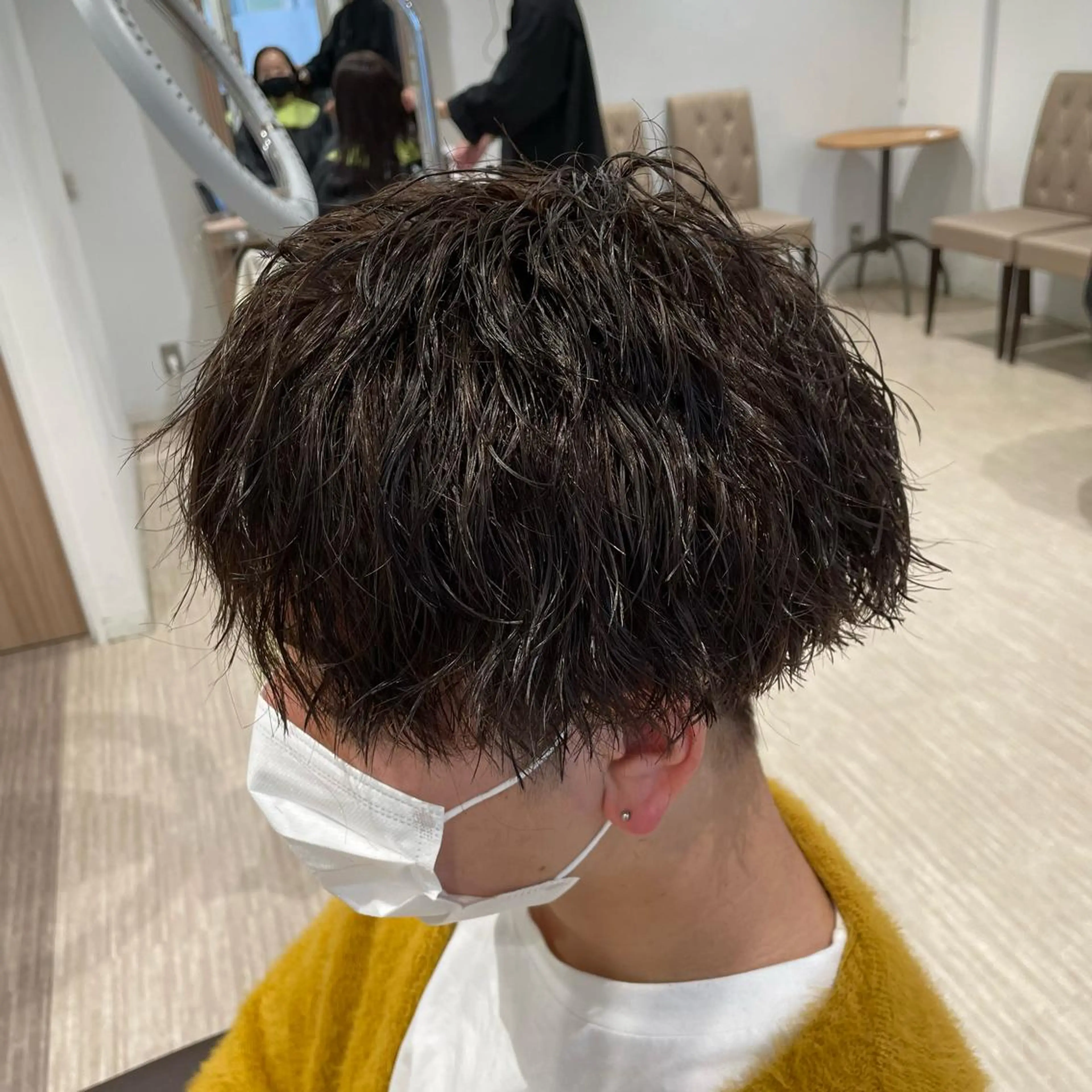 パーマ メンズ 鈴木 拓斗のヘアスタイル