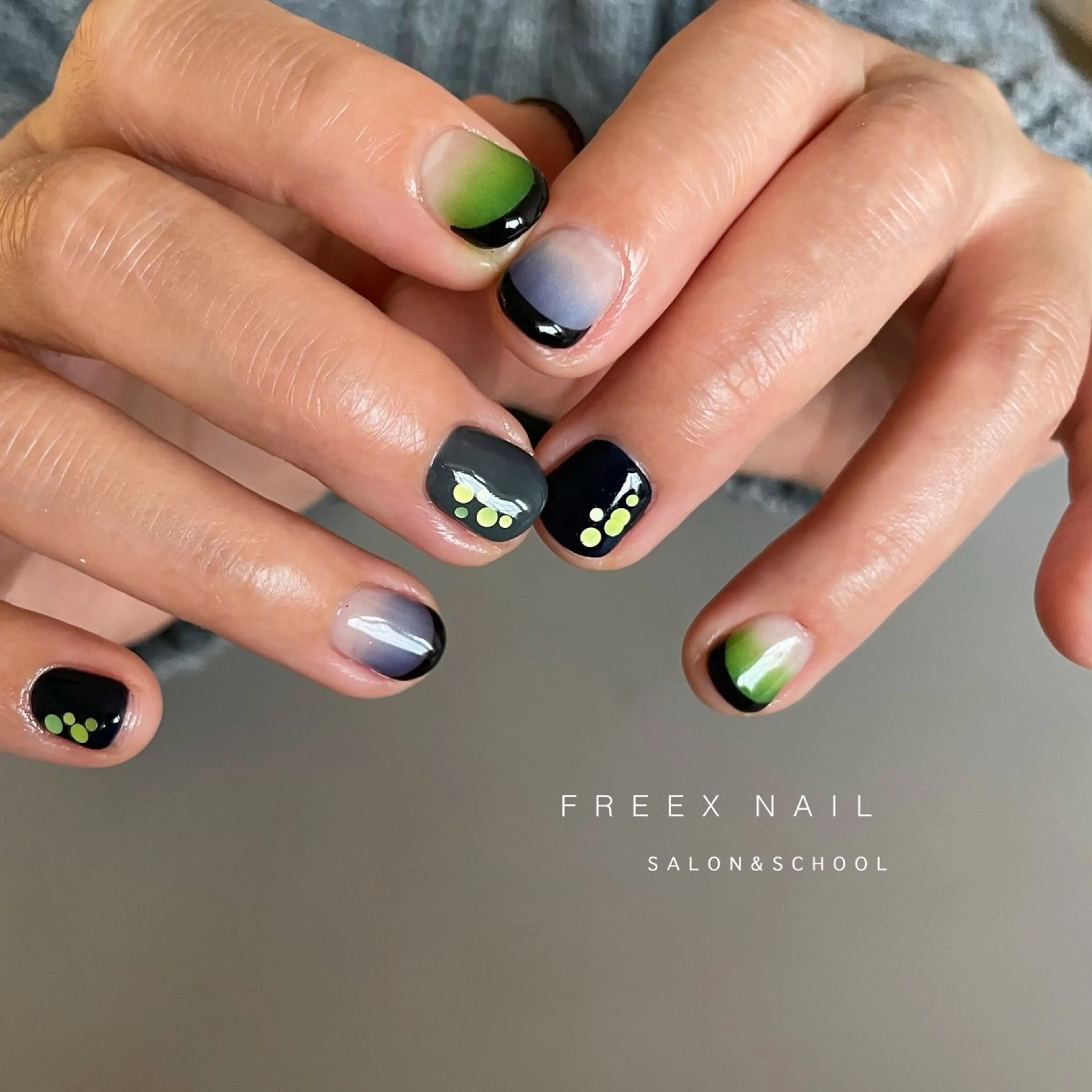 ネイル ハンドネイル フットネイル freex nail /ニュアンス/個性派のネイルデザイン