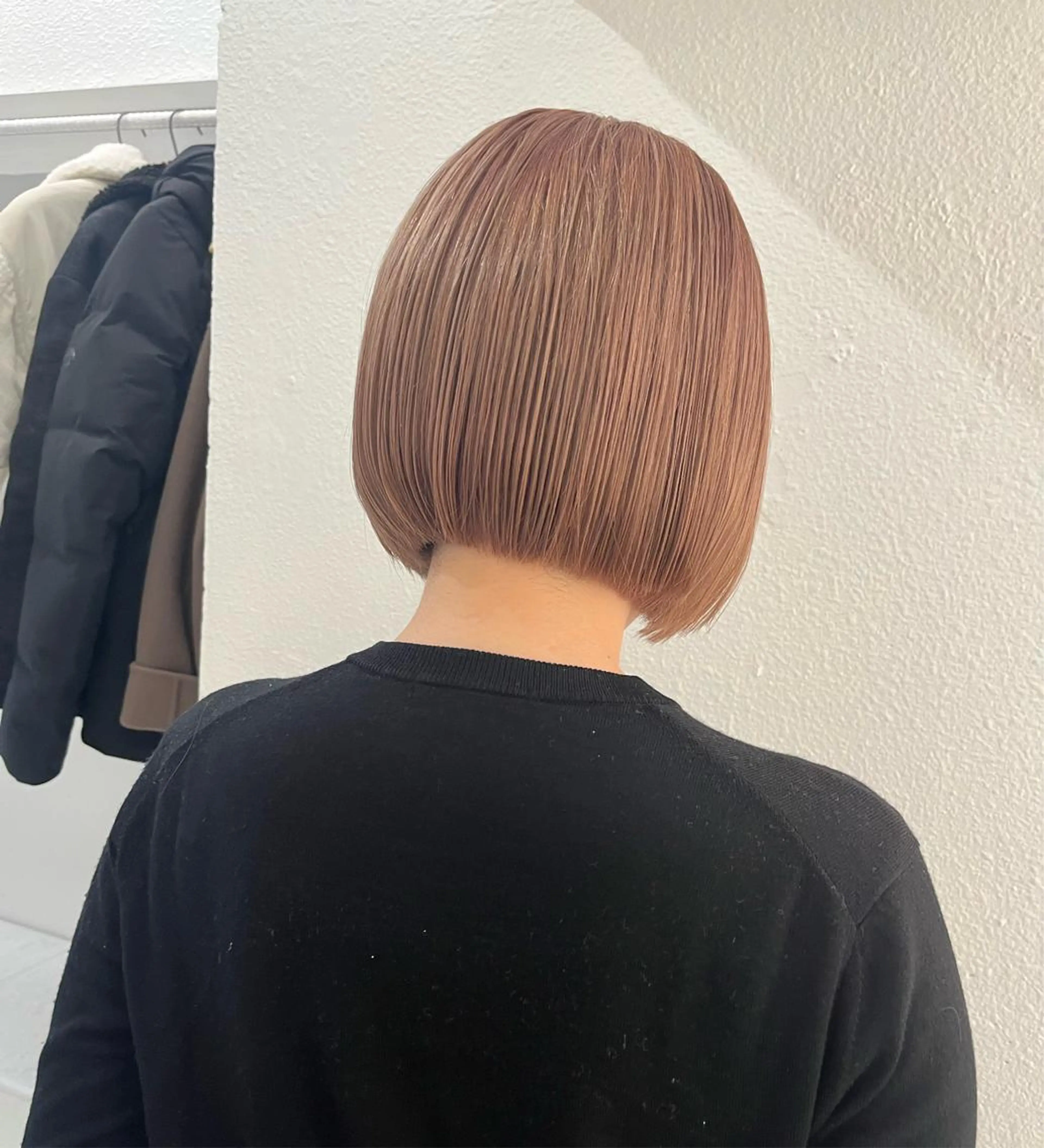 ミディアム ボブ Memories 銀座のヘアスタイル