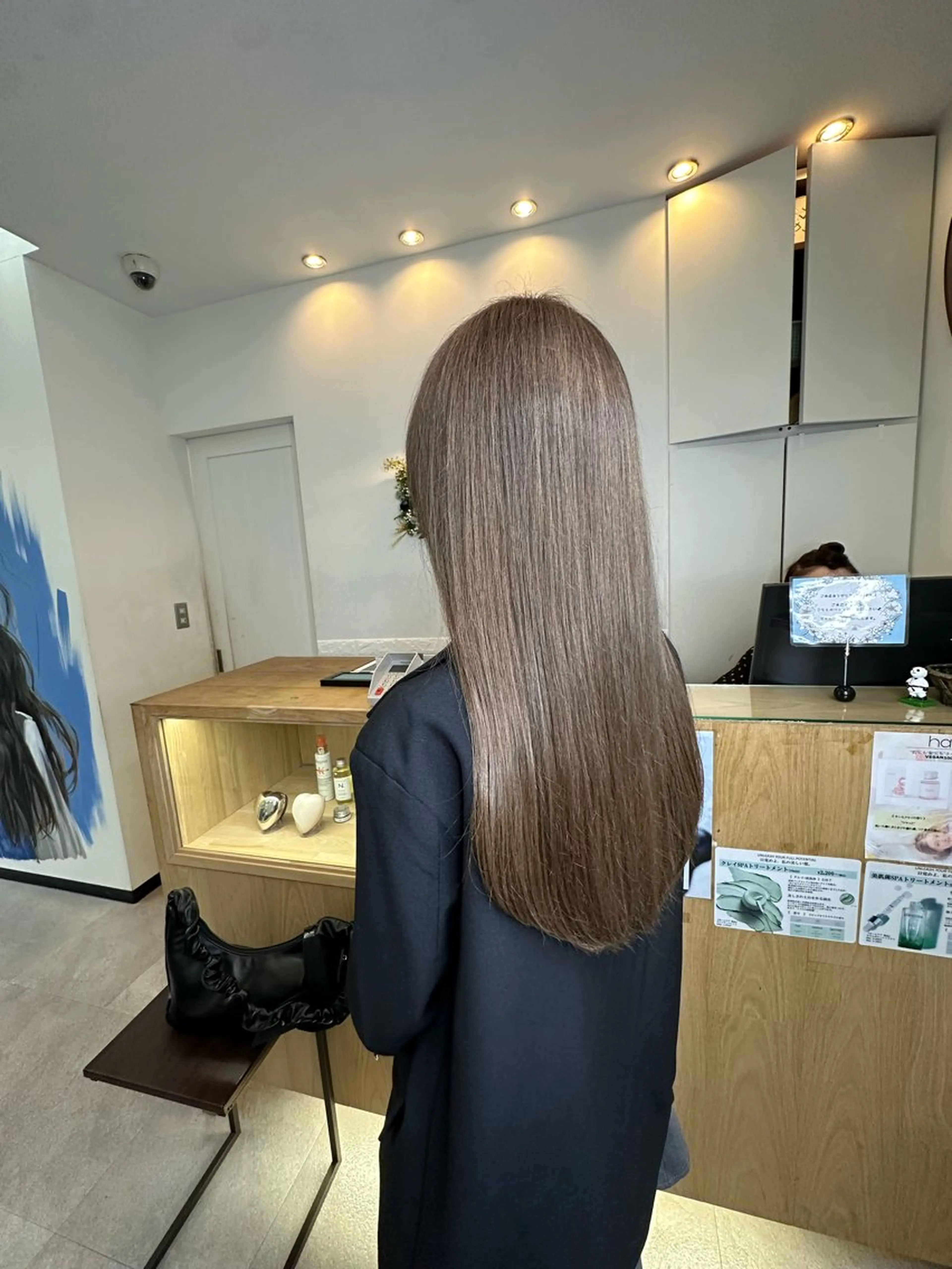 セミロング アッシュ カット ヘアカラー トリートメント 栄/久屋大通り/韓国 /透明感/横山🩵のヘアスタイル