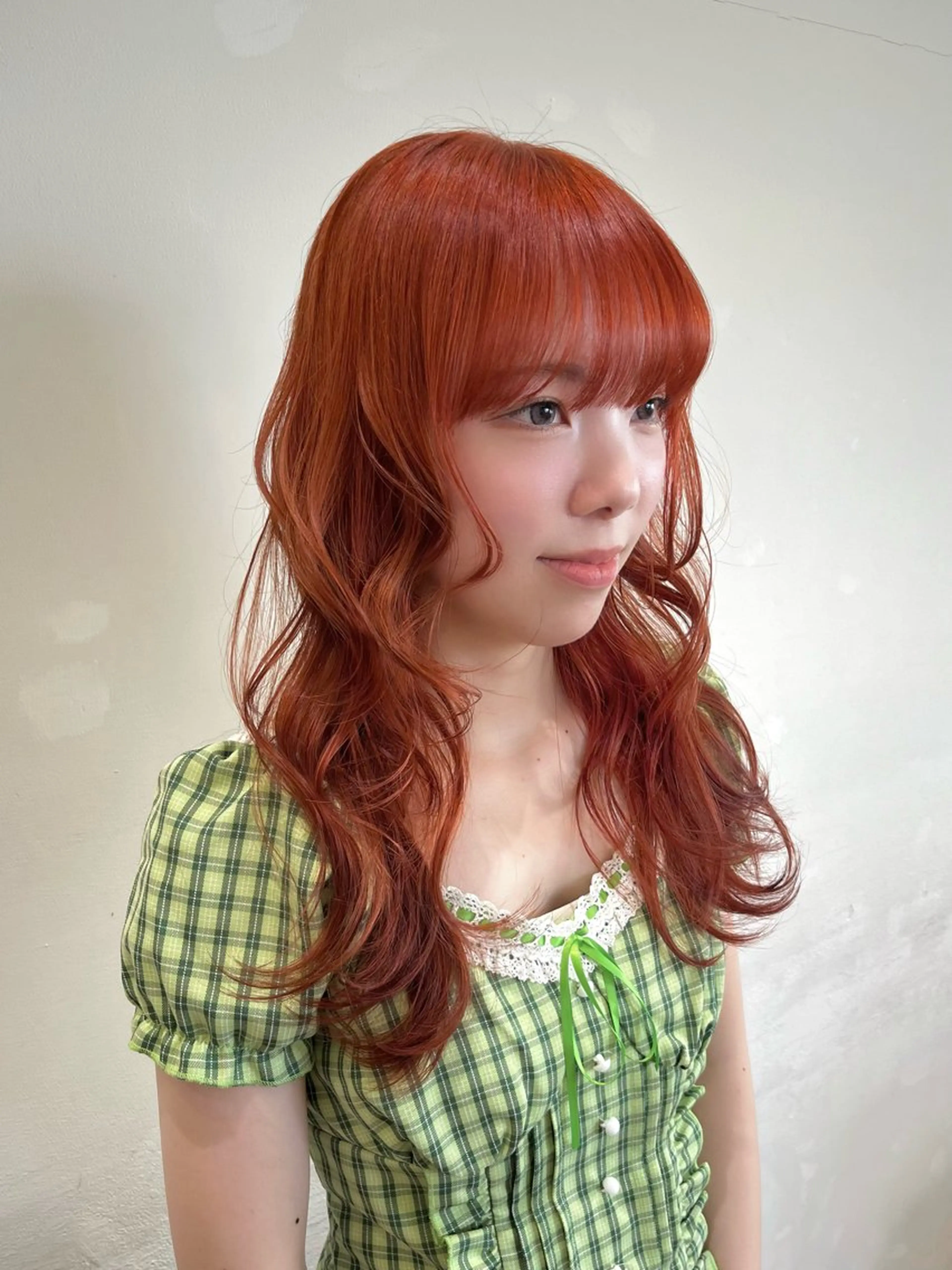 セミロング カラー ヘアカラー 暖色カラー/ダブル カラー/名古屋/辻のヘアスタイル