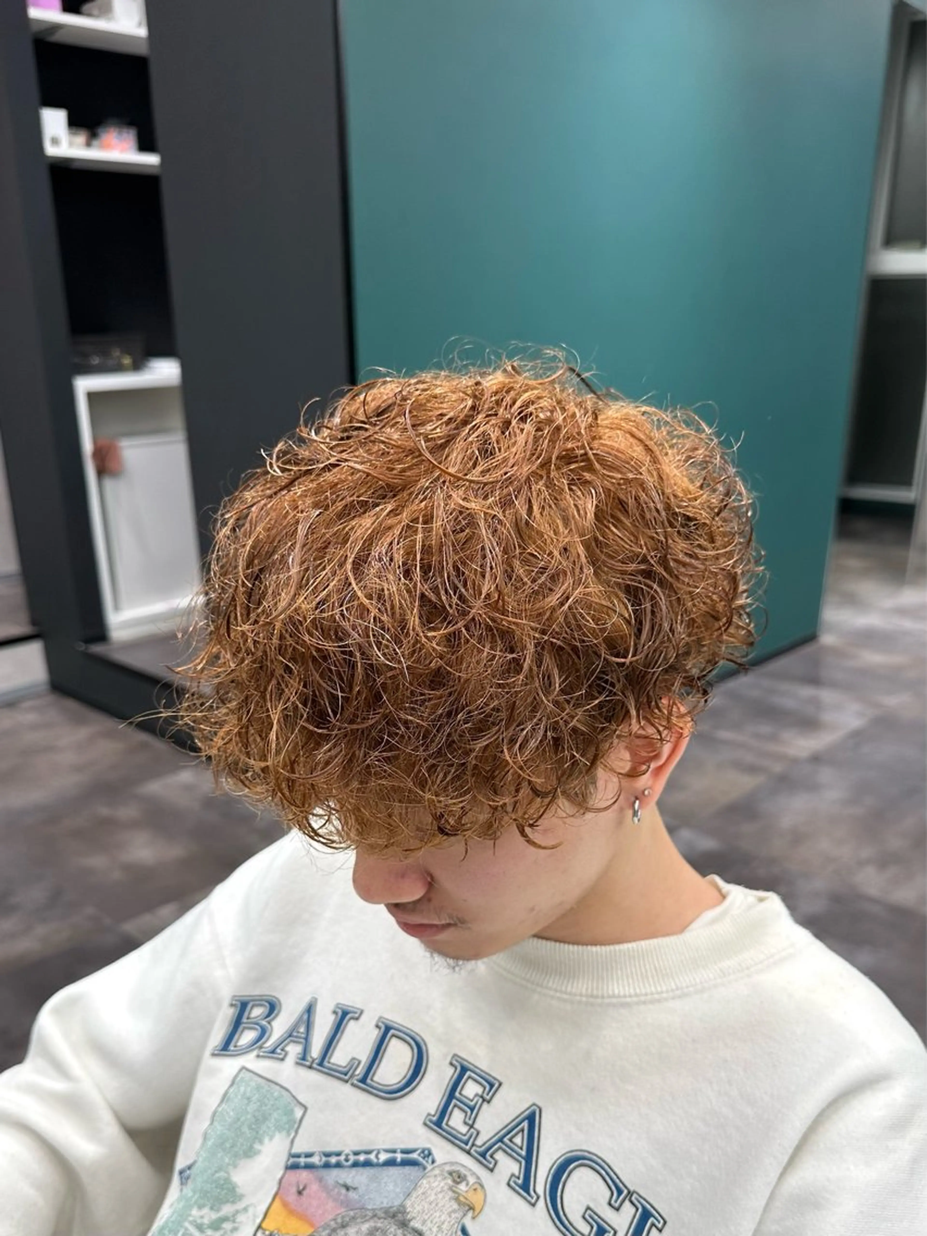 カラー パーマ メンズ ！メンズ特化！ 田中健輔のヘアスタイル