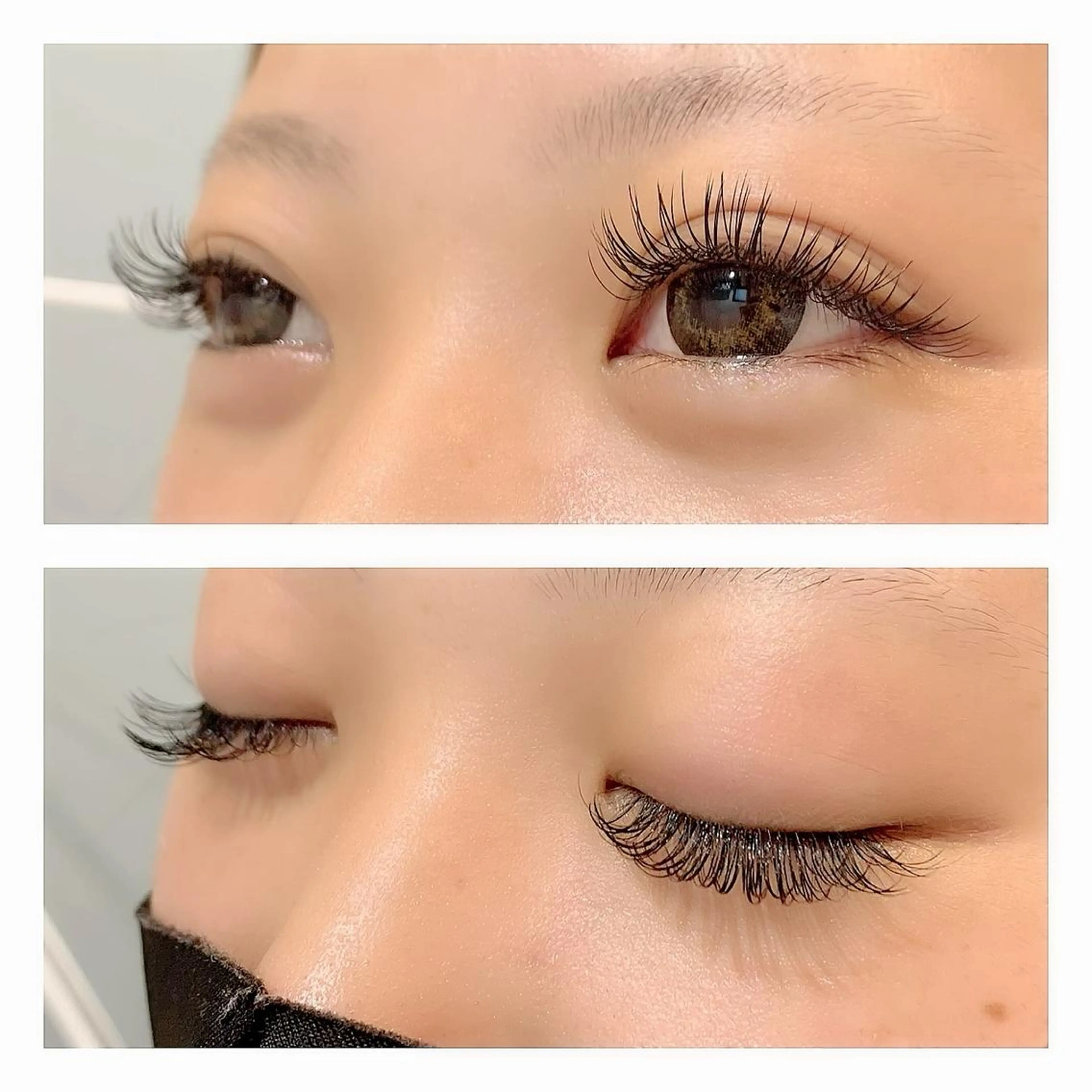 マツエク・マツパ 付け放題 Cカール Dカール フラットラッシュ マツエク Lightlyhair＆eyelash所属・Lightly‥鈴木 彩乃のマツエク・マツパデザイン