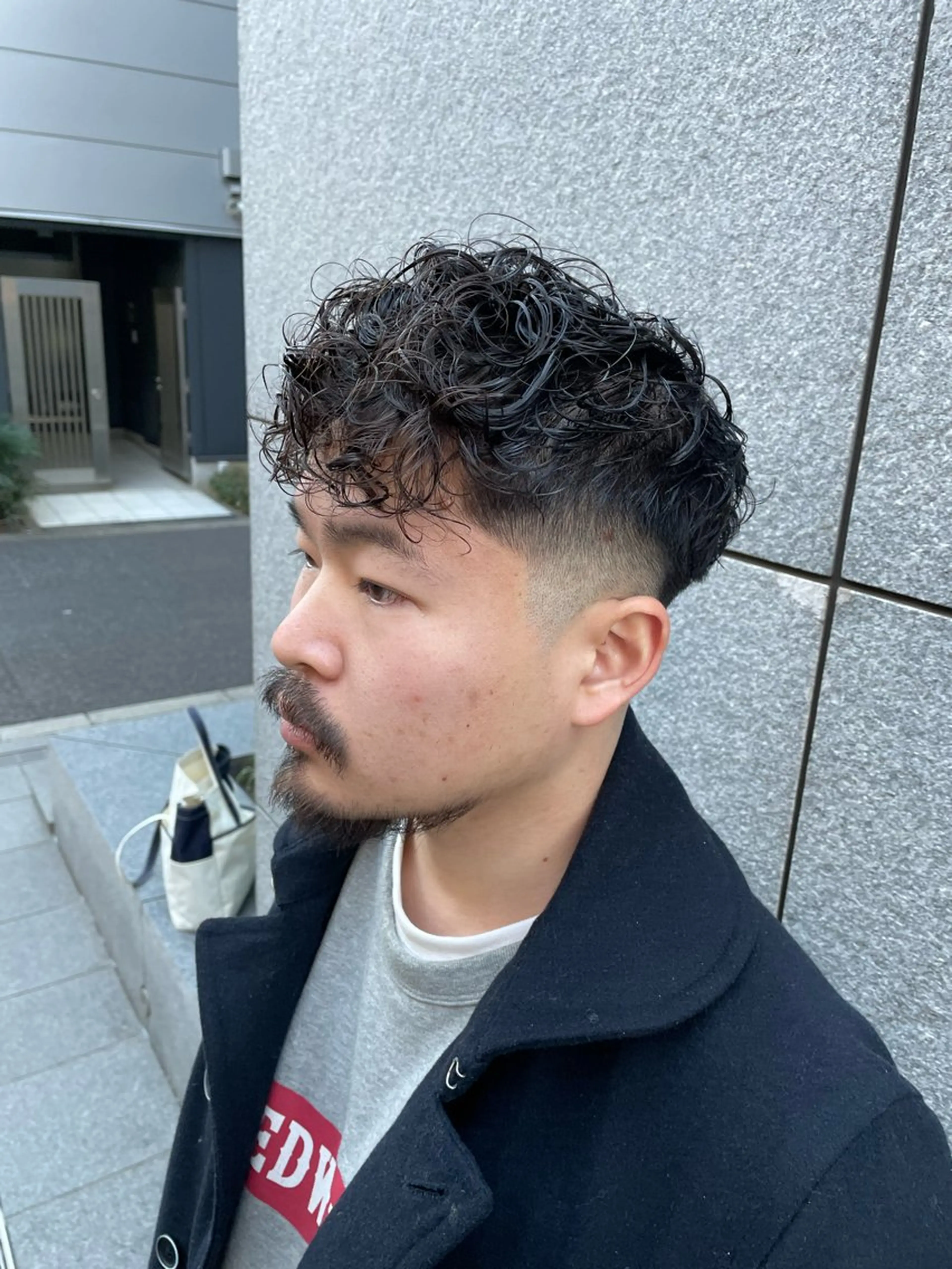 ショート メンズパーマ 龍雅💈のヘアスタイル