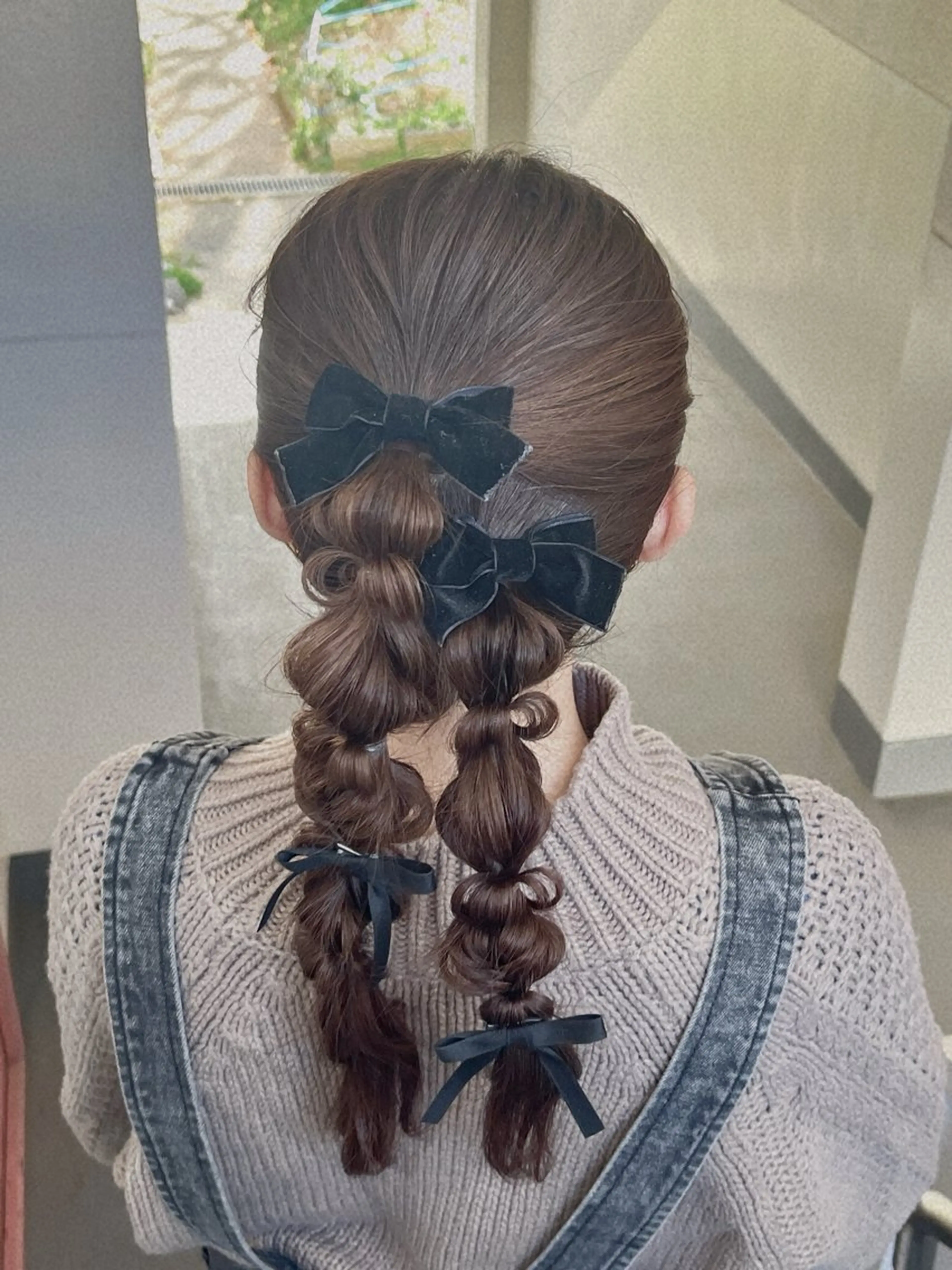 セミロング 透明感カラー🪽 ゆうかのヘアスタイル