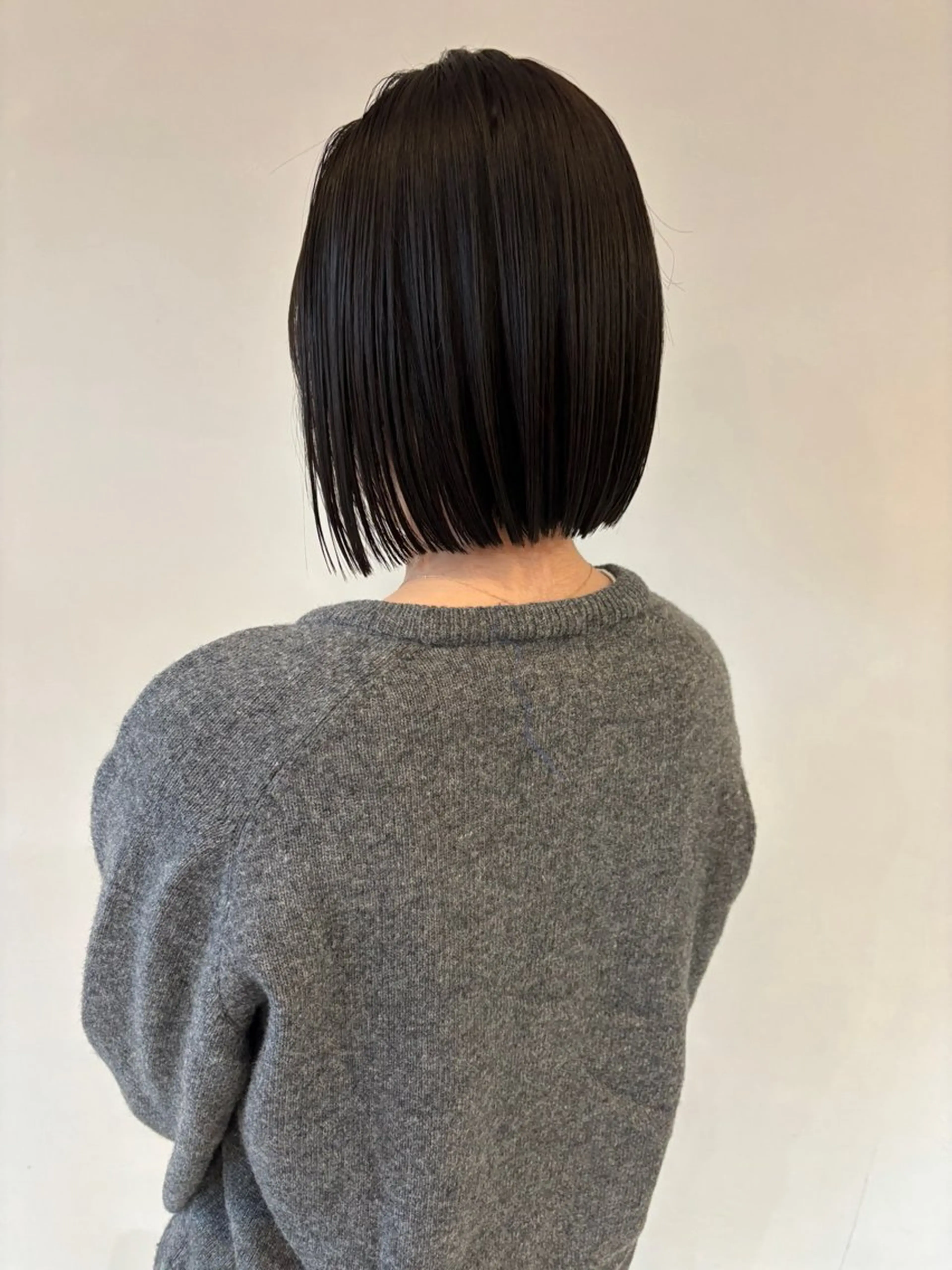 ミディアム カラー 縮毛矯正 鈴木 美紅のヘアスタイル