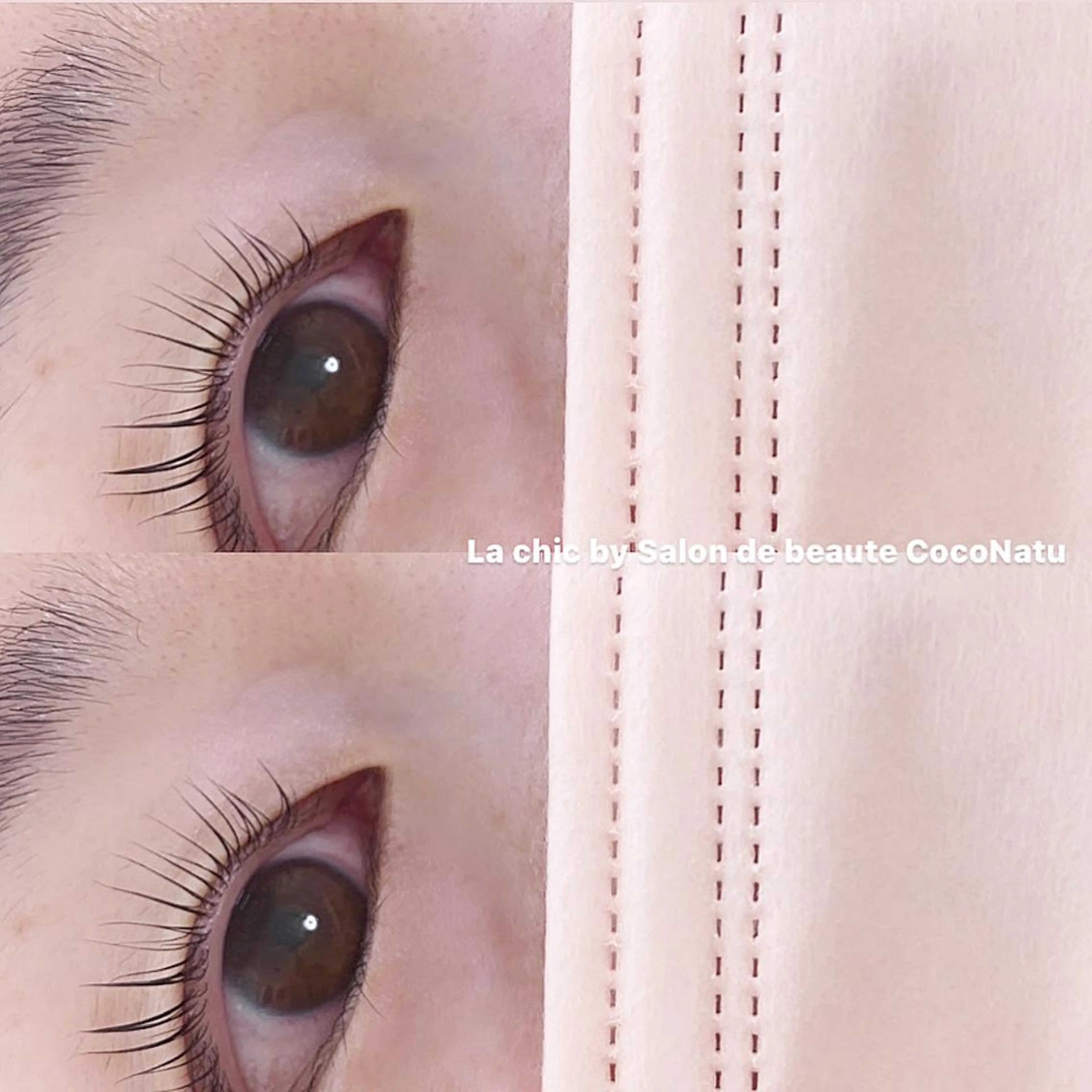 マツエク・マツパ パリジェンヌラッシュリフト マツパ Salon de beauté CocoNuts所属・MISAKI SAGAのマツエク・マツパデザイン