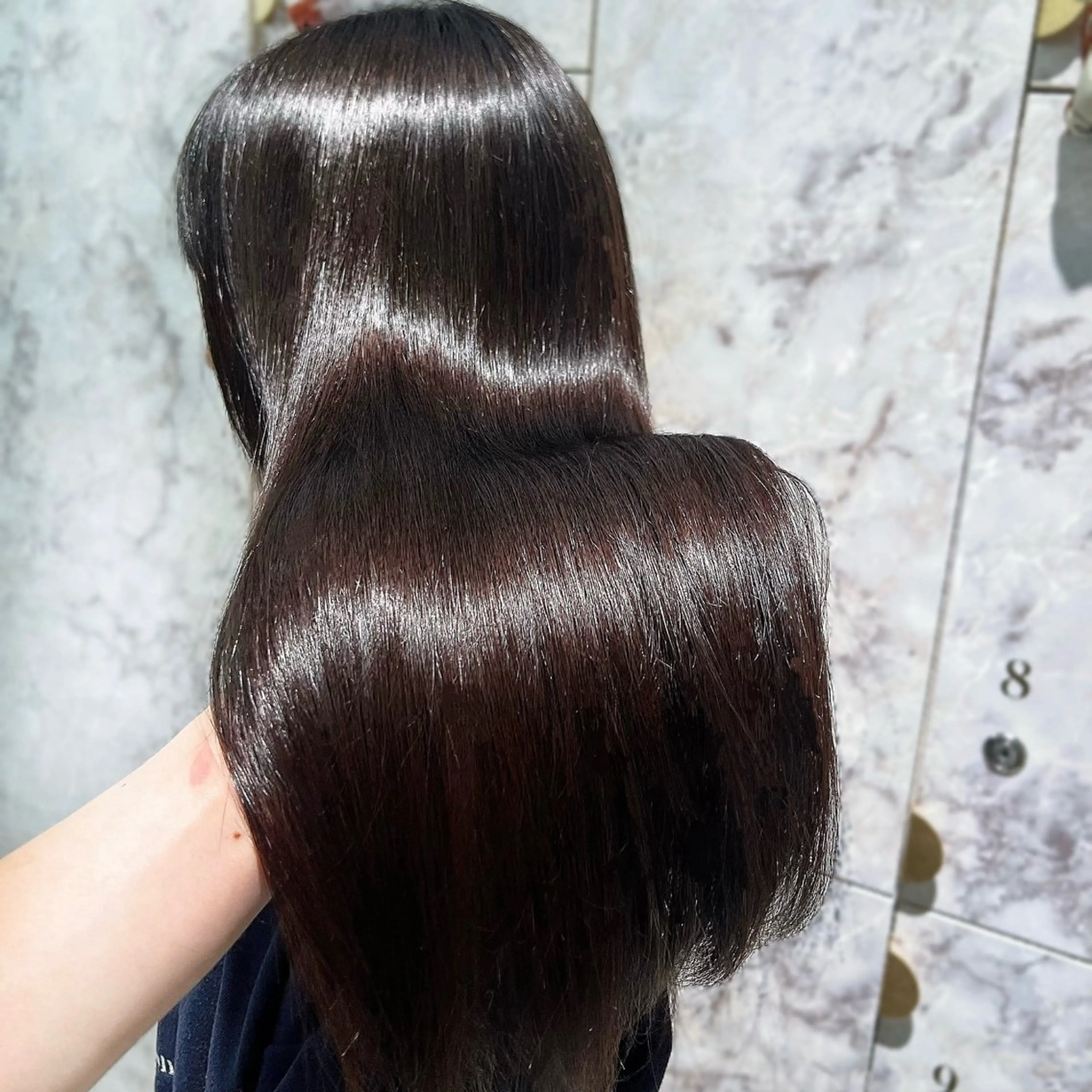 ロング カラー 髪質改善 トリートメント トリートメント 🏅韓国ヘア/新宿/ レイヤー/KSukeのヘアスタイル