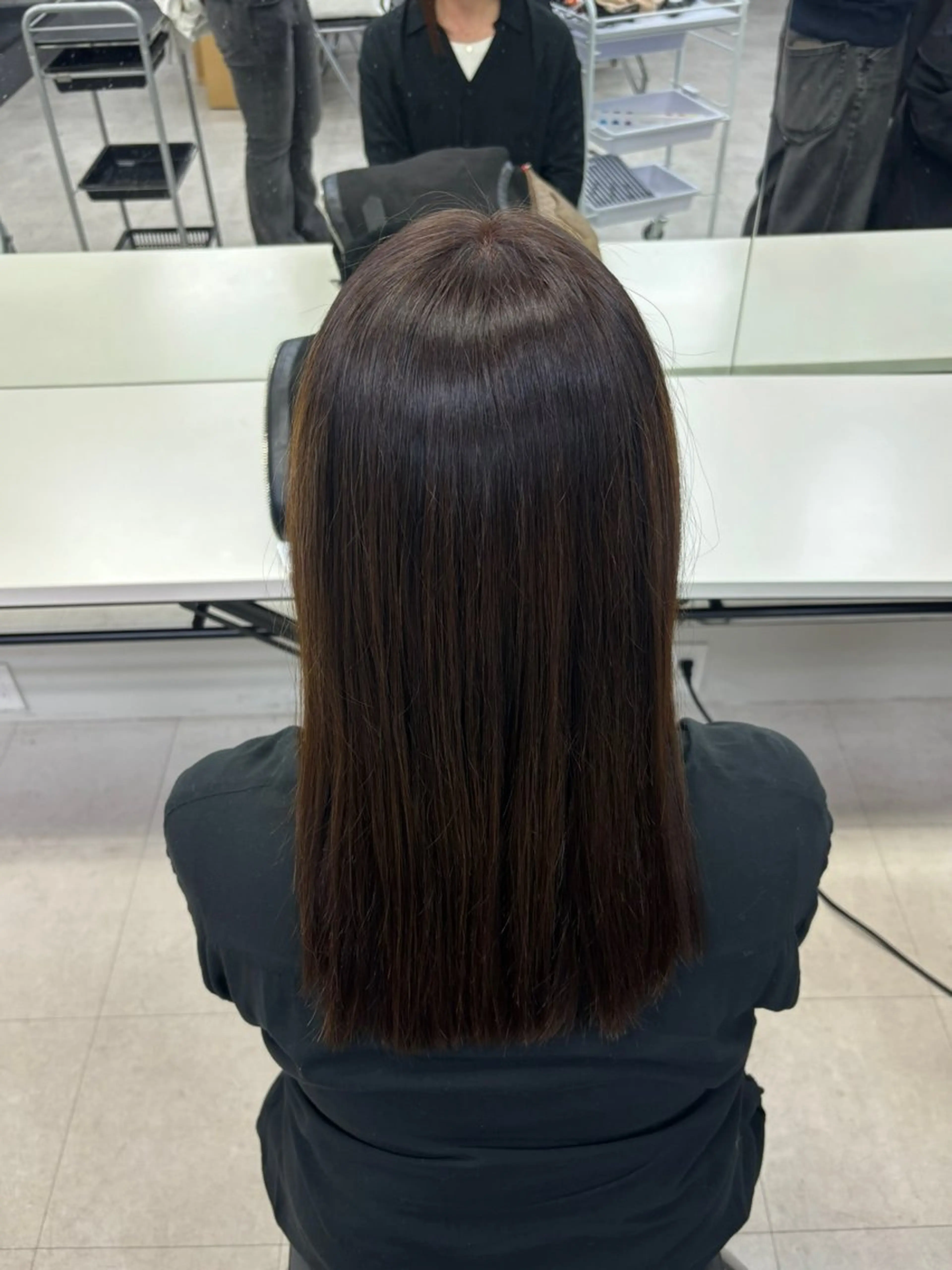 カラー 野中 日和のヘアスタイル