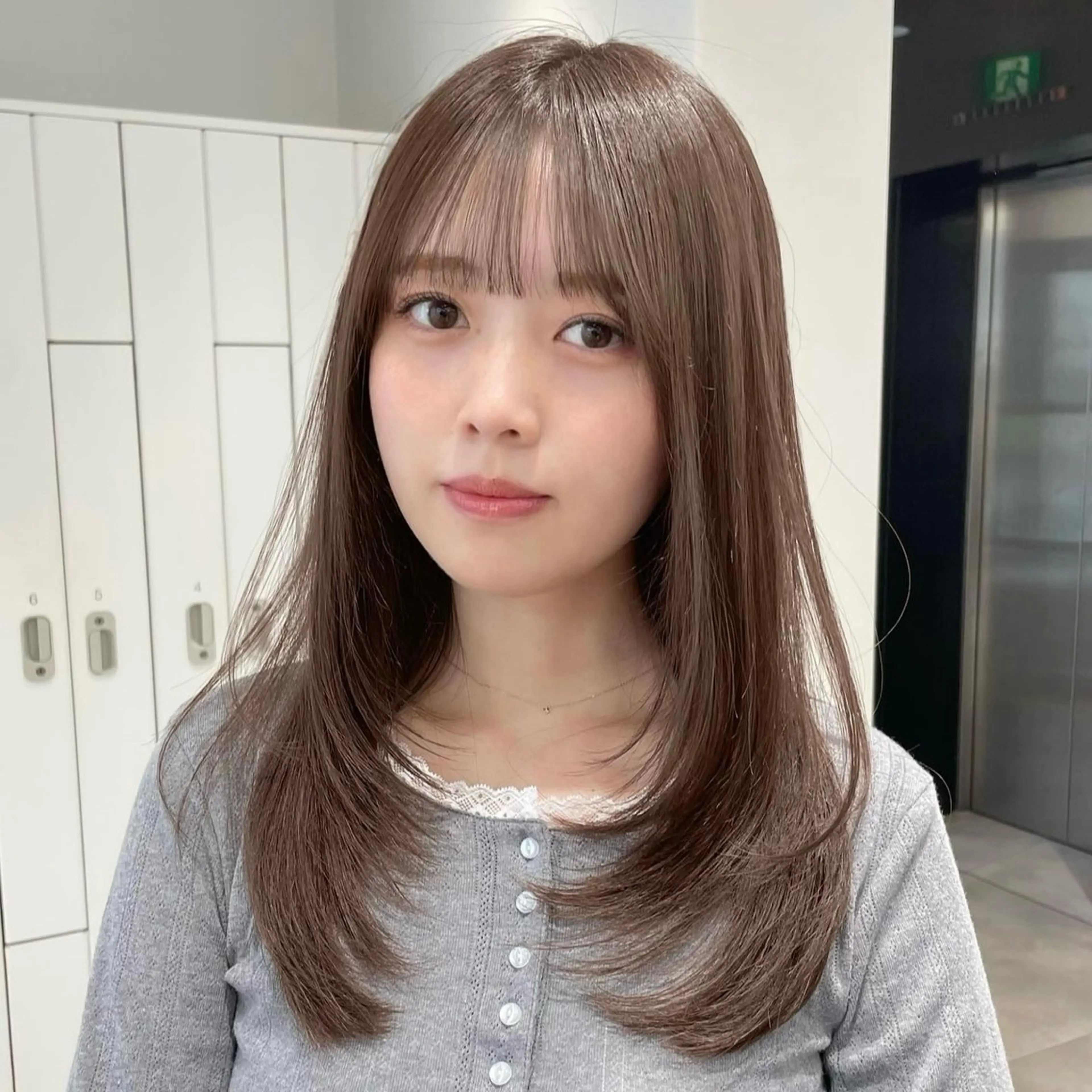 ロング カラー ブラウンカラー 透明感カラー レイヤーカット 小顔カット カット ヘアカラー トリートメント ボブ/レイヤー /sora🌙✨️のヘアスタイル