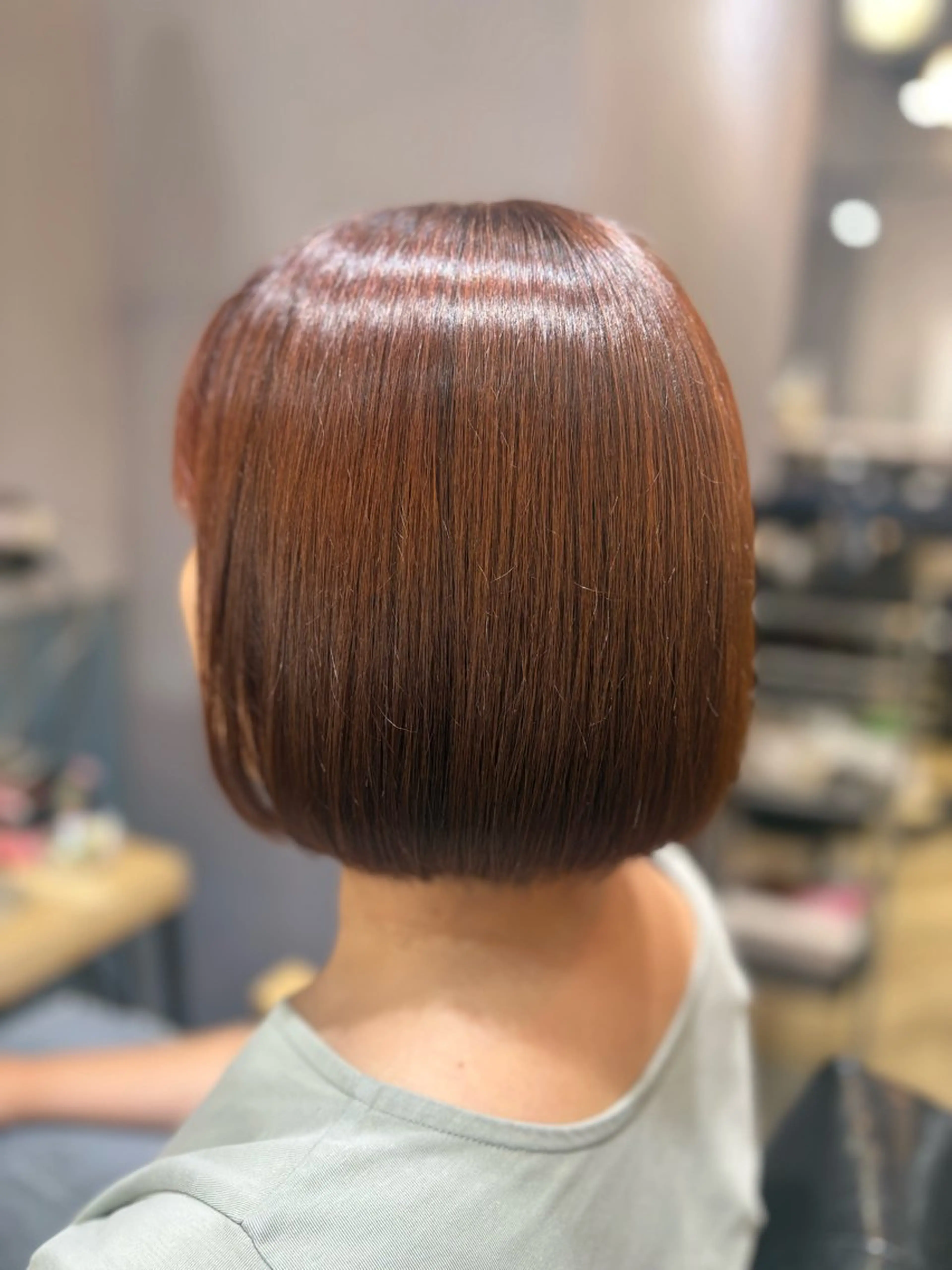 ショート カット ヘアカラー トリートメント 園田 彩音のヘアスタイル