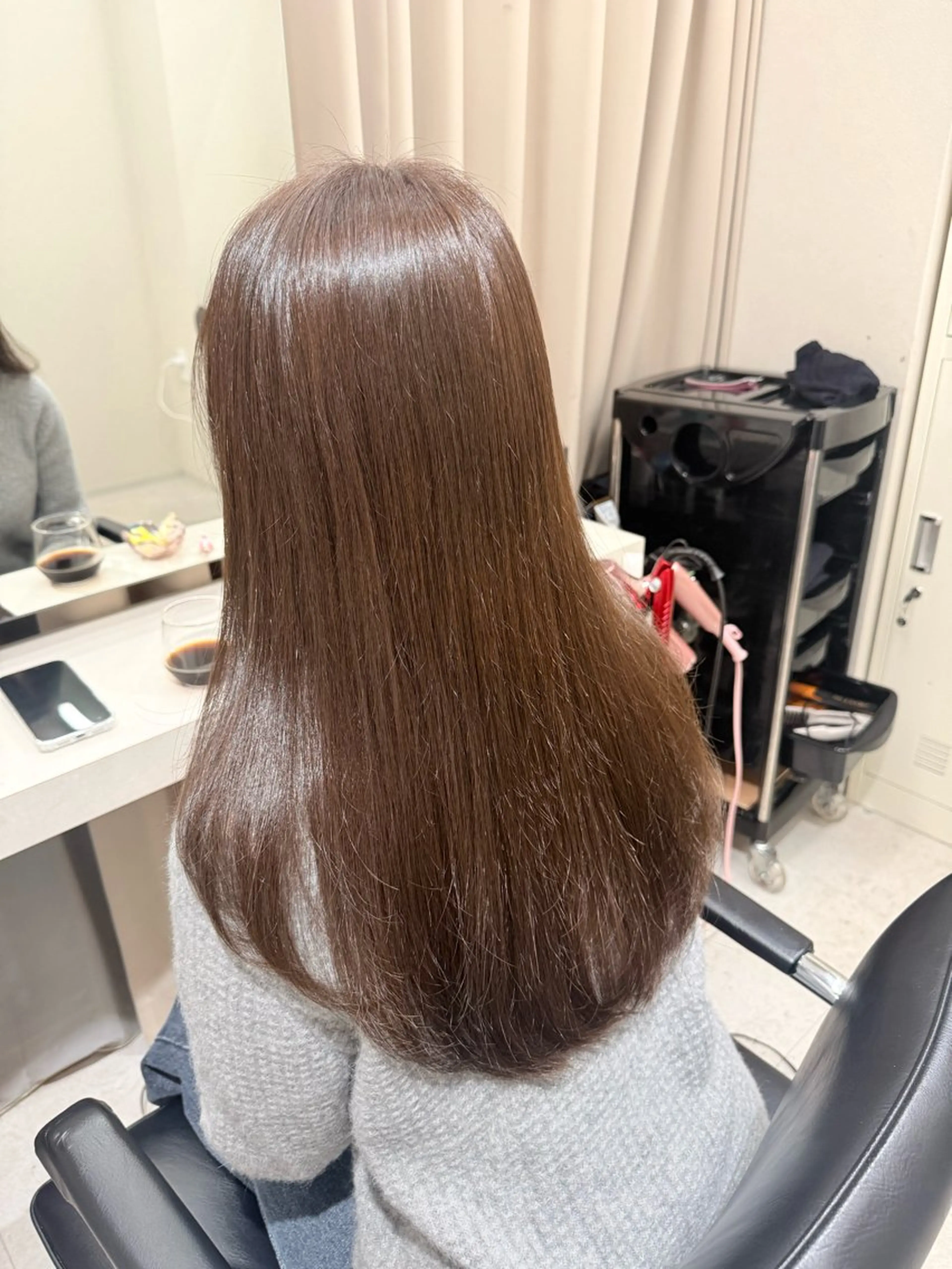 カラー カット ヘアカラー トリートメント haru 髪質改善サロンのヘアスタイル