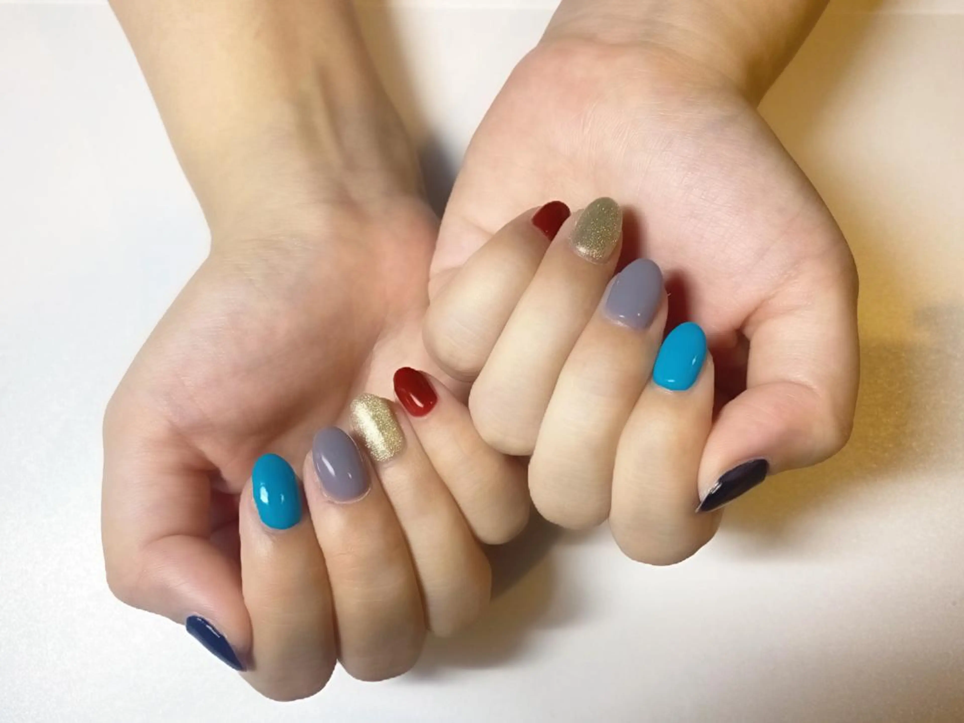 ネイル ハンドネイル ハンドケア 清川 椿咲のネイルデザイン