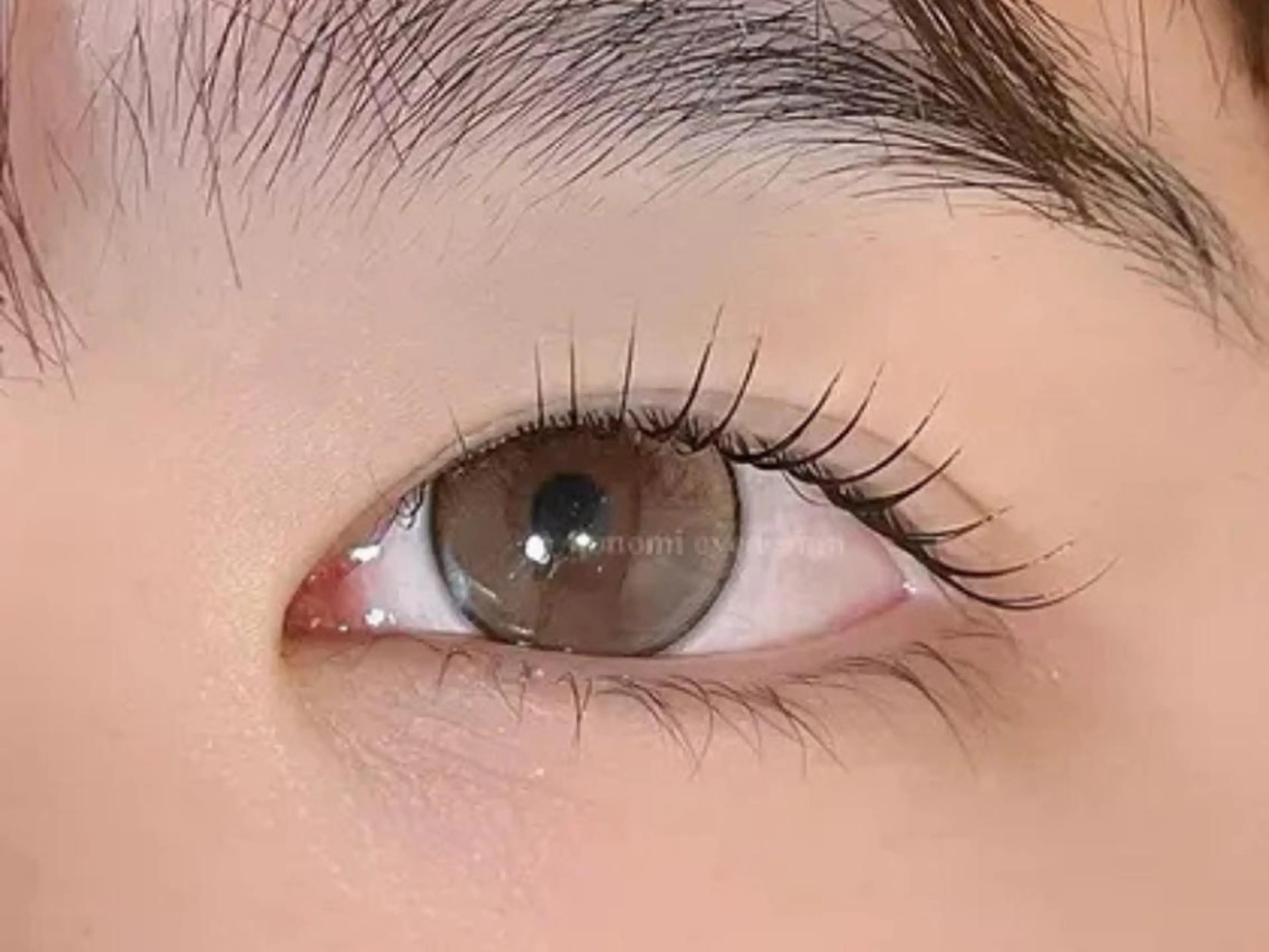 上下まつげパーマの写真