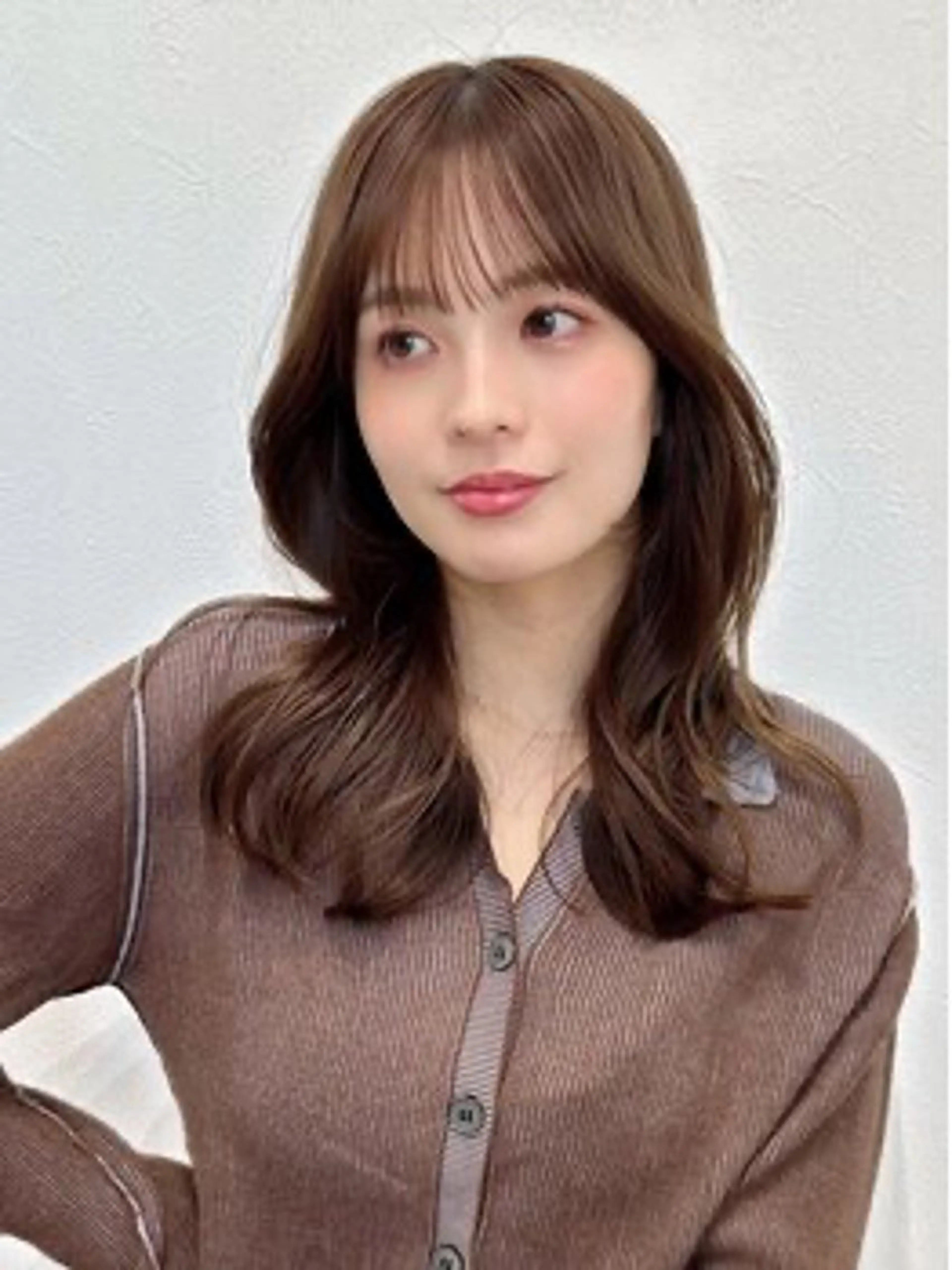 【代表指名限定】カット+髪質改善カラー+つるりんちょトリートメント付きの写真