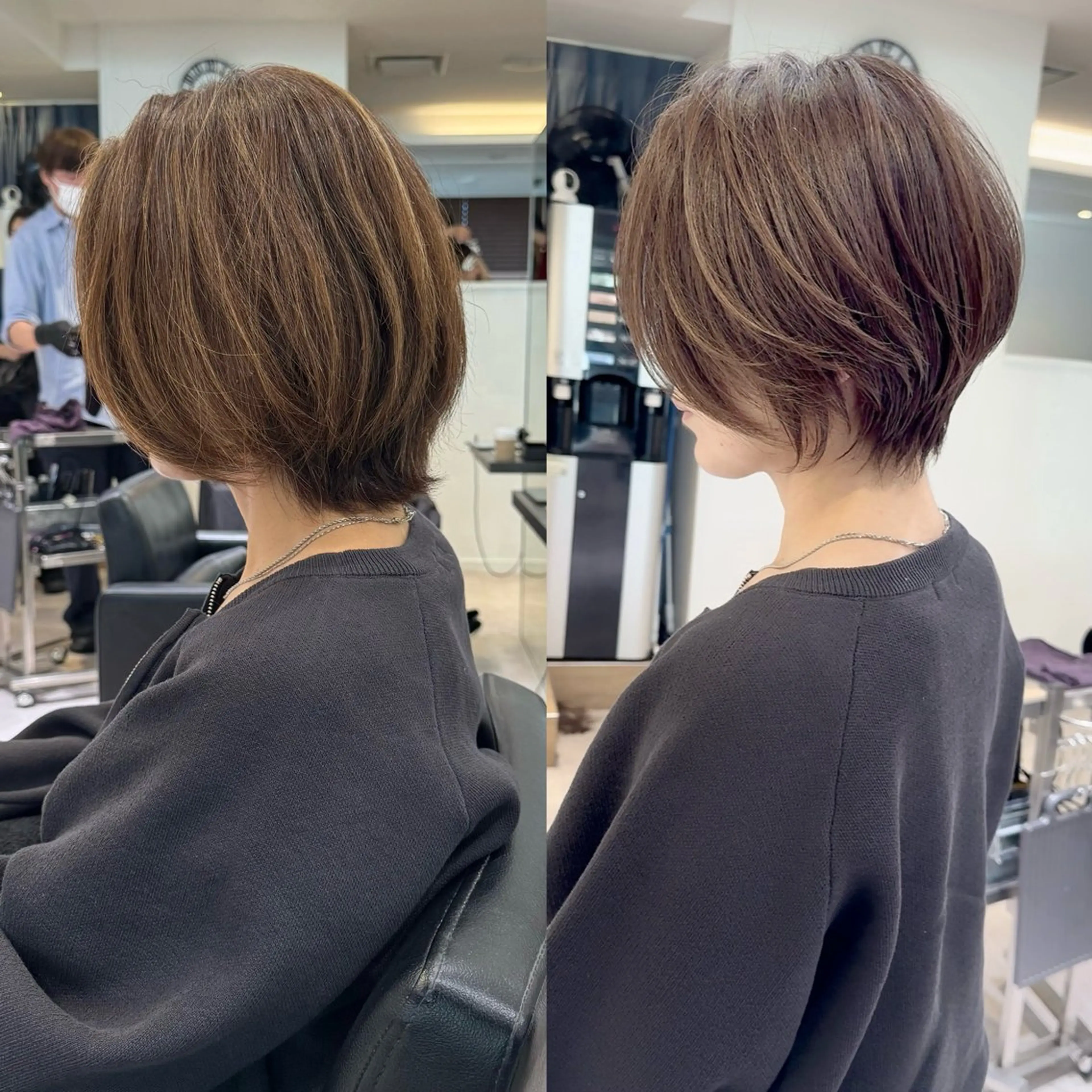 ショート お悩み解決ひし形 ショート✂️　イガワのヘアスタイル