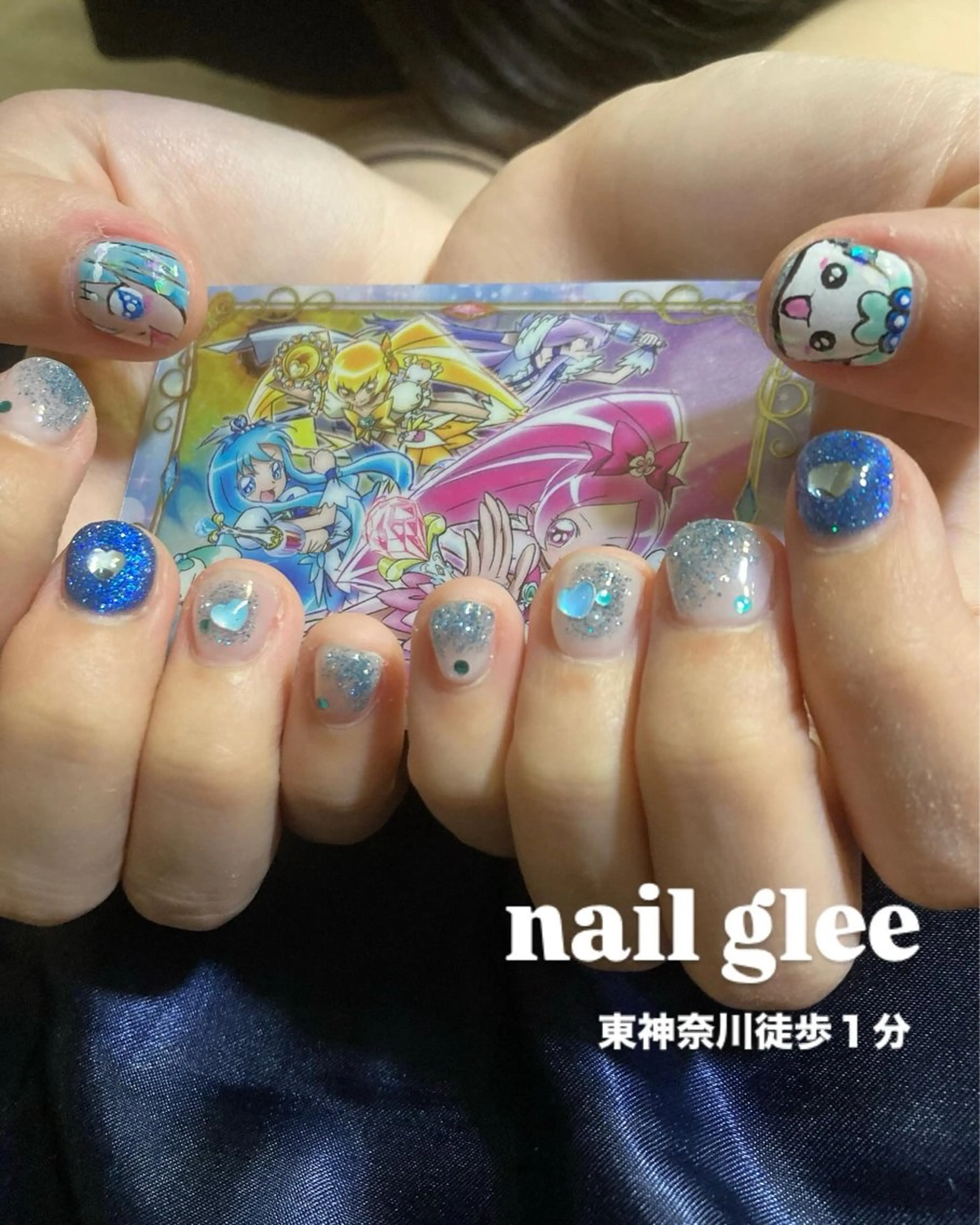 ショート RISA nail gleeのネイルデザイン