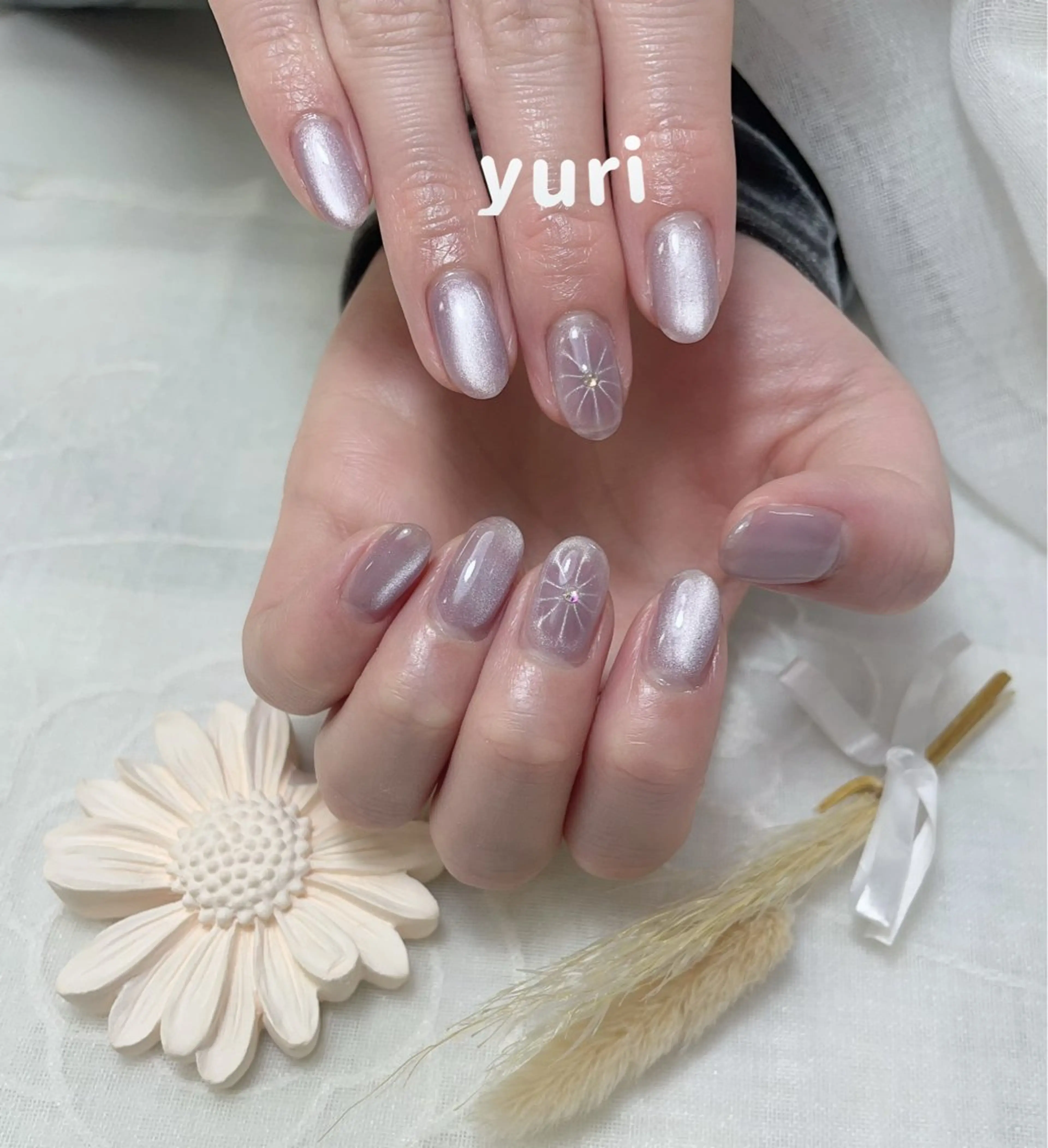 ネイル マグネットネイル Nail salon yuriのネイルデザイン